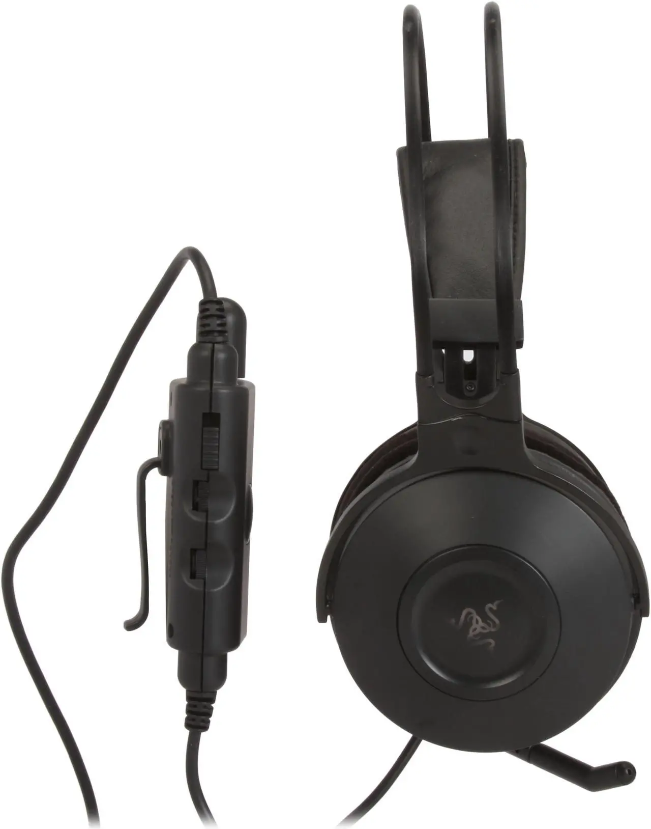 Alt view image 4 of 6 - RAZER Barracuda HP-1 Razer HD-DAI(High Definition-Dedicated Audio Interface) Connector Circumaural Gaming Headphones