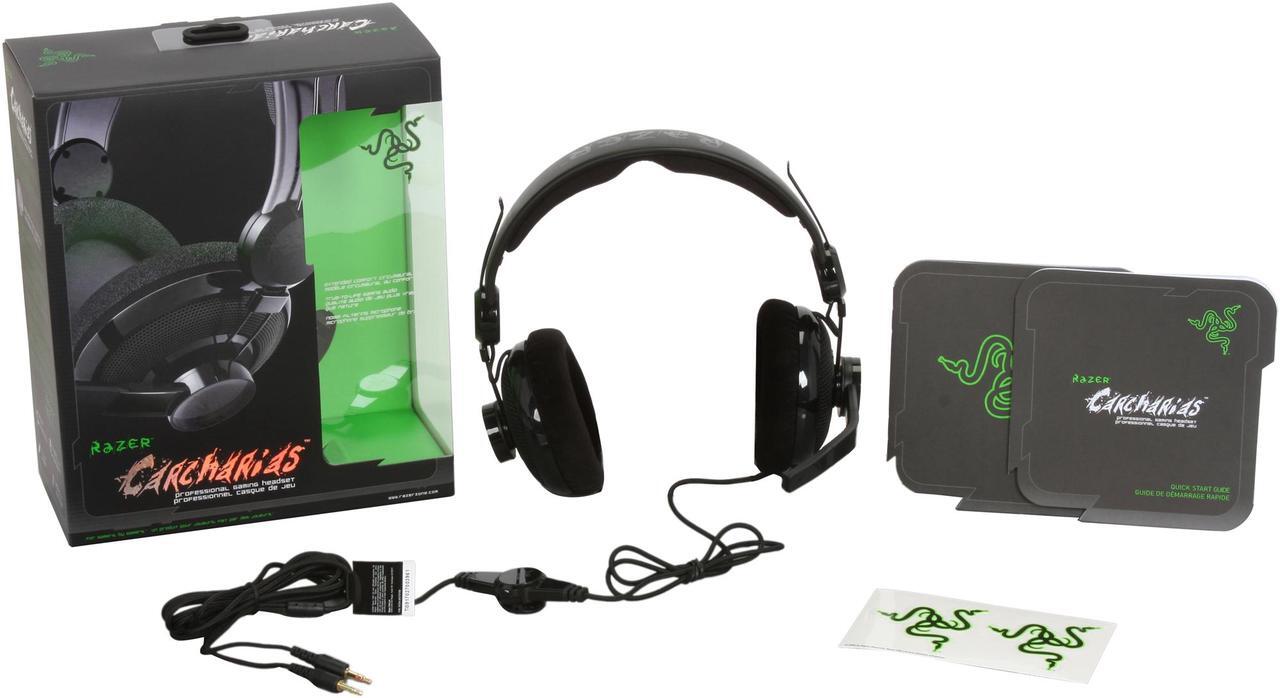 Alt view image 5 of 5 - Razer Carcharias Over Ear PC Gaming Headset