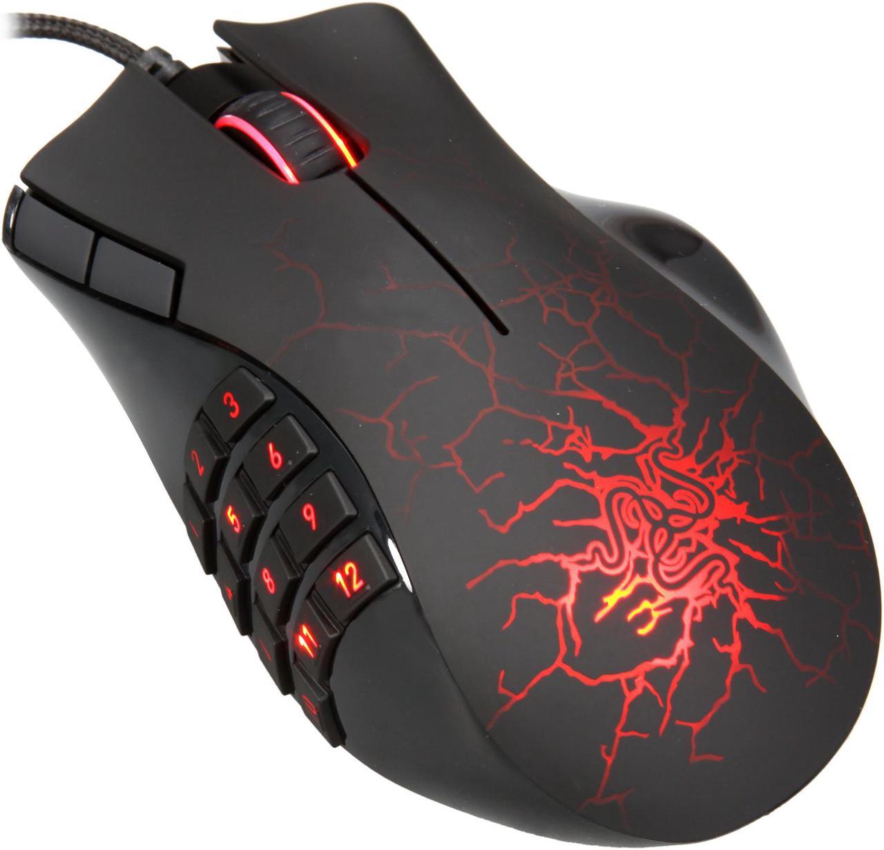 Razer Naga Molten MMO PC Gaming Mouse