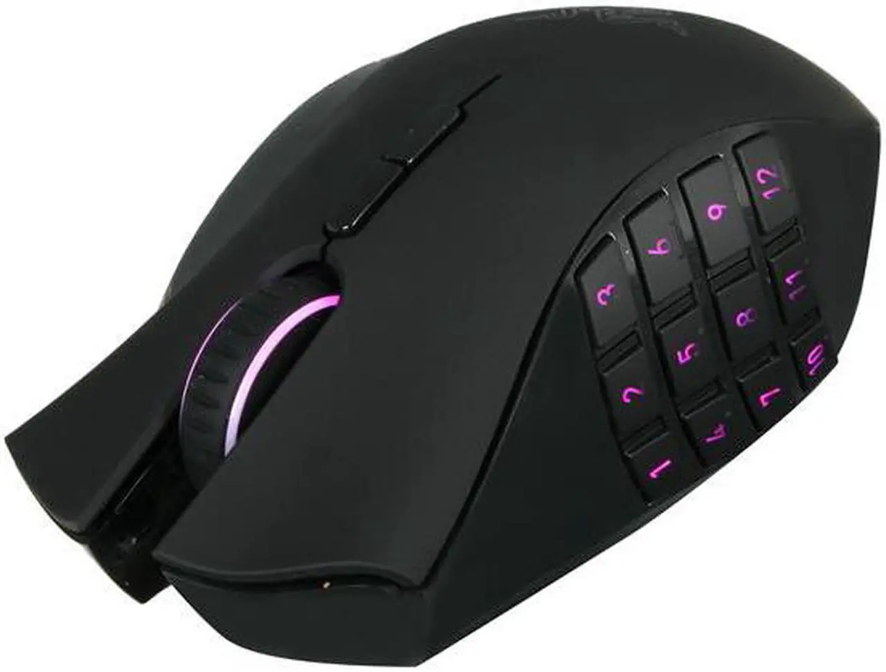 Alt view image 2 of 11 - Razer Naga Epic Rechargable Wireless MMO PC Gaming Mouse