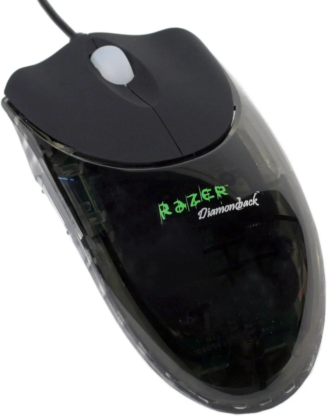 Main image of RAZER Diamondback Precision Gaming RZ01-020200-R1M1 Salamander Red 7 Buttons 1 x Wheel USB Wired Optical Mouse