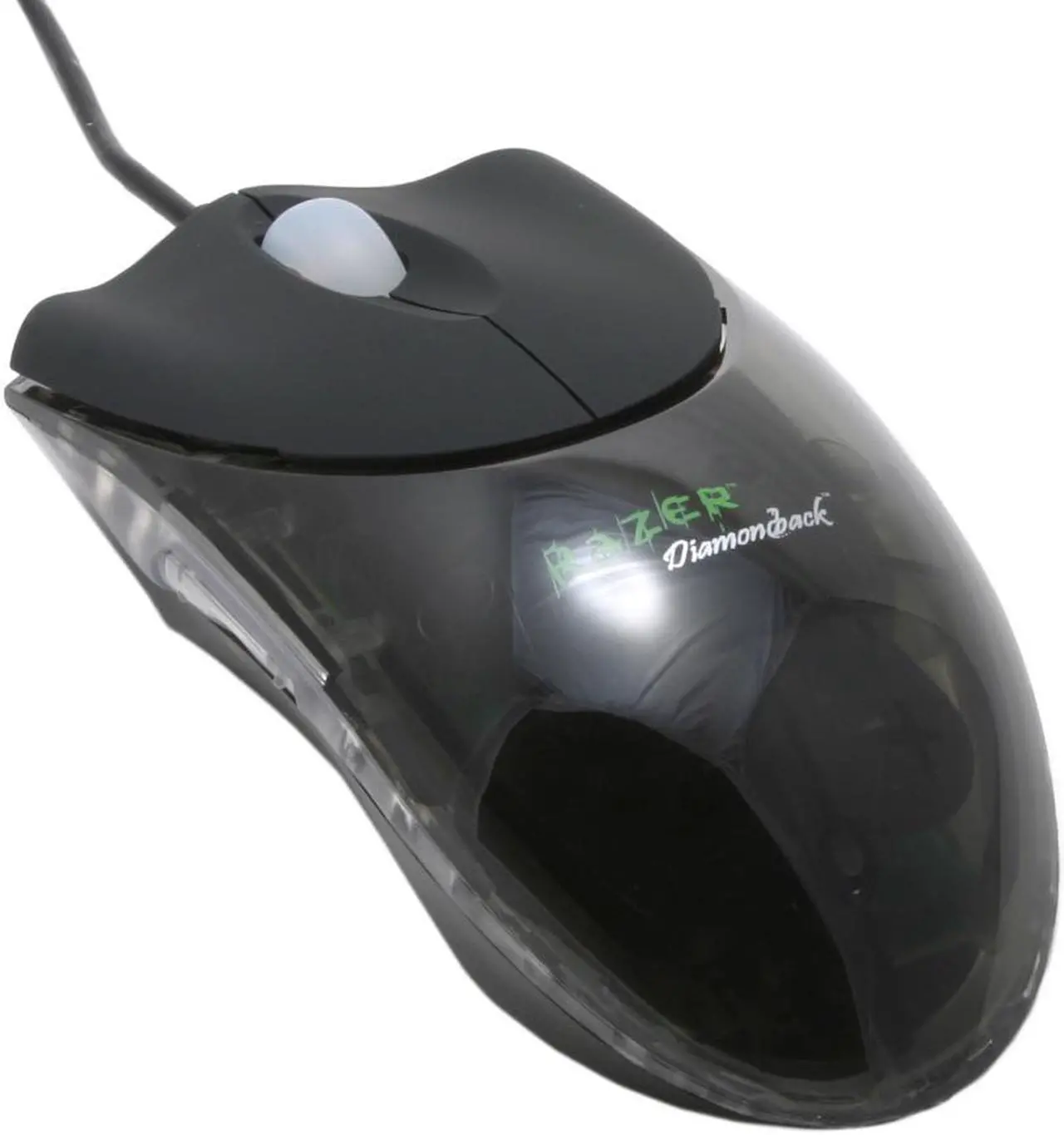 Alt view image 2 of 4 - RAZER Plasma Diamondback RZ01-020300-R1M1 Plasma Blue 7 Buttons 1 x Wheel USB Optical Mouse