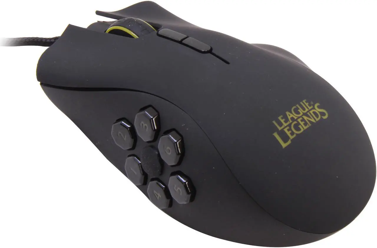 Alt view image 2 of 6 - Razer Naga Hex League of Legends PC Gaming Mouse