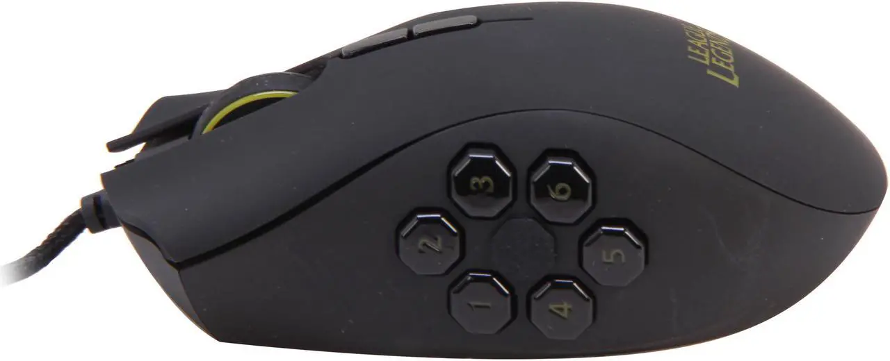 Alt view image 4 of 6 - Razer Naga Hex League of Legends PC Gaming Mouse