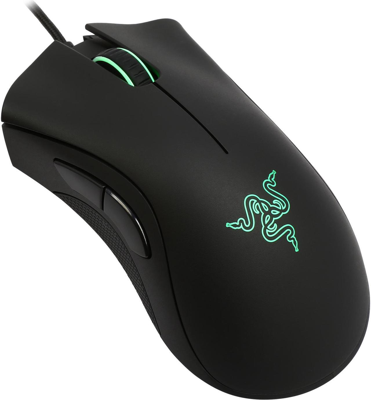 Main image of RAZER DeathAdder Chroma RZ01-01210100 Black 1 x Wheel USB Wired Optical Multi-color Ergonomic Gaming Mouse