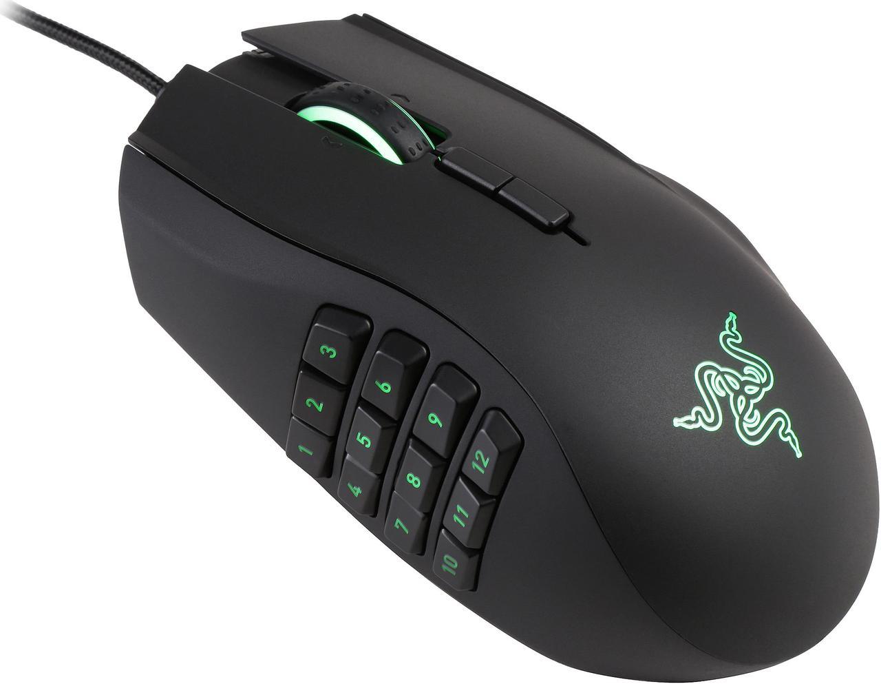 RAZER Naga Chroma - Multi-color MMO Gaming Mice Recertified