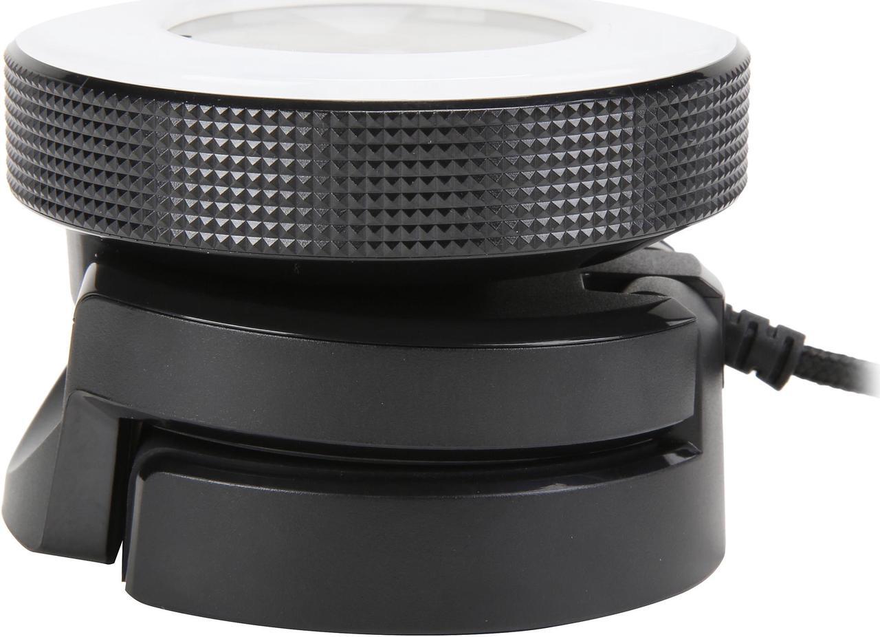 Alt view image 9 of 8 - Razer Kiyo Streaming Webcam: 1080p 30 FPS / 720p 60 FPS - Ring Light w/Adjustable Brightness - Built-in Microphone - Advanced Autofocus, Black
