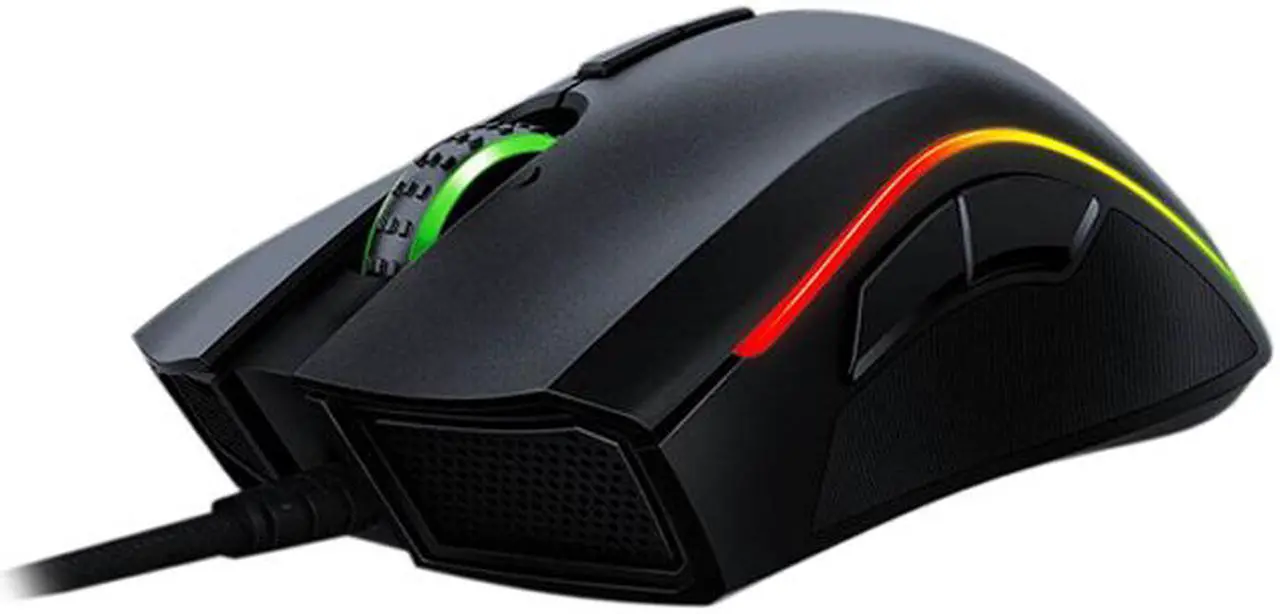 Main image of Razer Mamba Elite RZ01-02560100-R3M1 Black 9 Buttons Tilt Wheel USB Wired Optical 16000 dpi Gaming Mice
