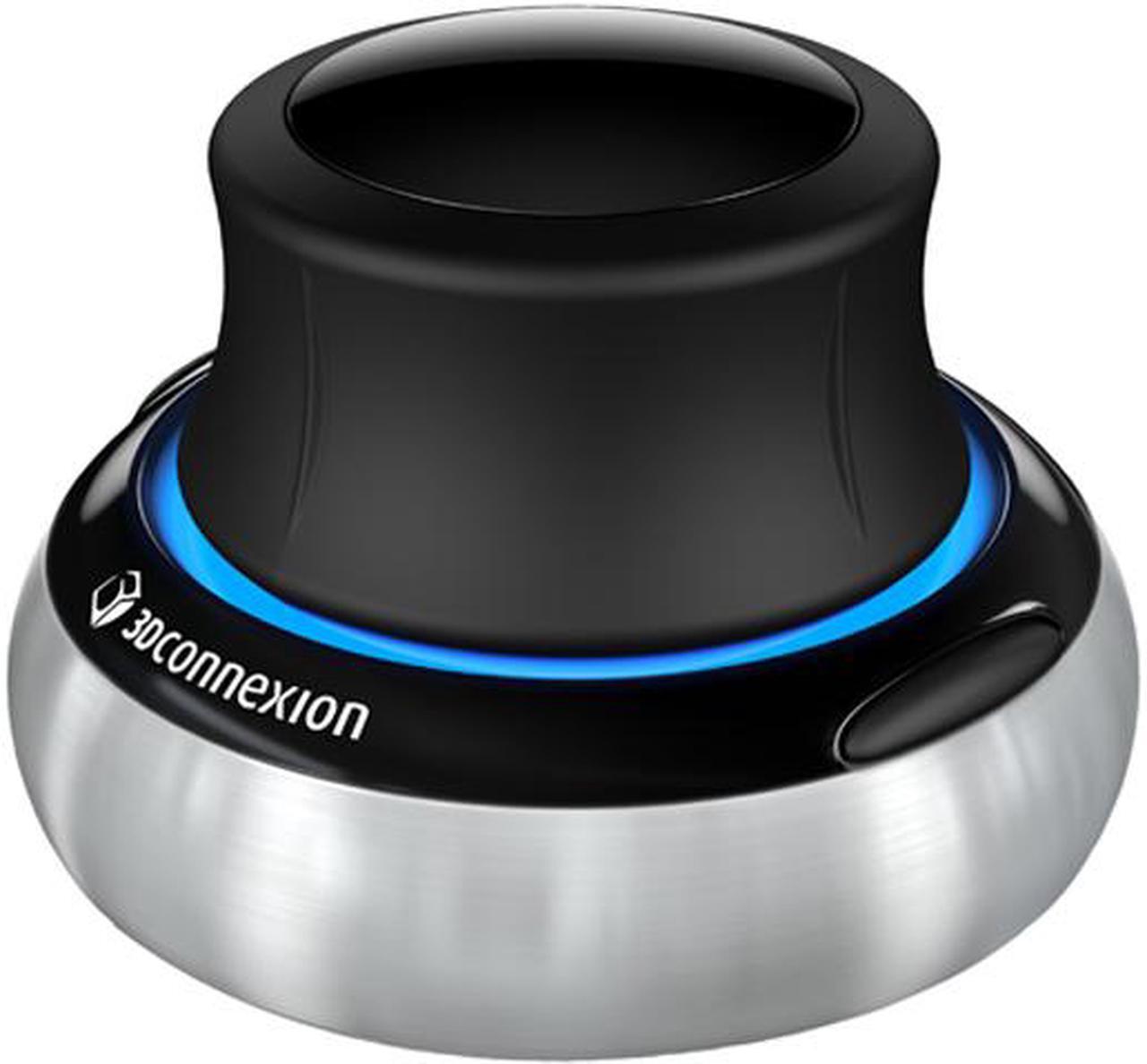 Main image of 3Dconnexion 3DX-700028 Silver/Black 2 Buttons USB Optical SpaceNavigator SE