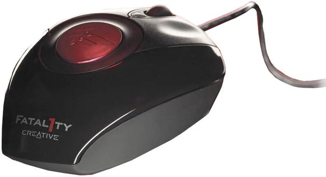 Main image of Creative Fatal1ty 1010 Black 5 Buttons 1 x Wheel USB Wired Optical Fatal1ty 1010 Mouse