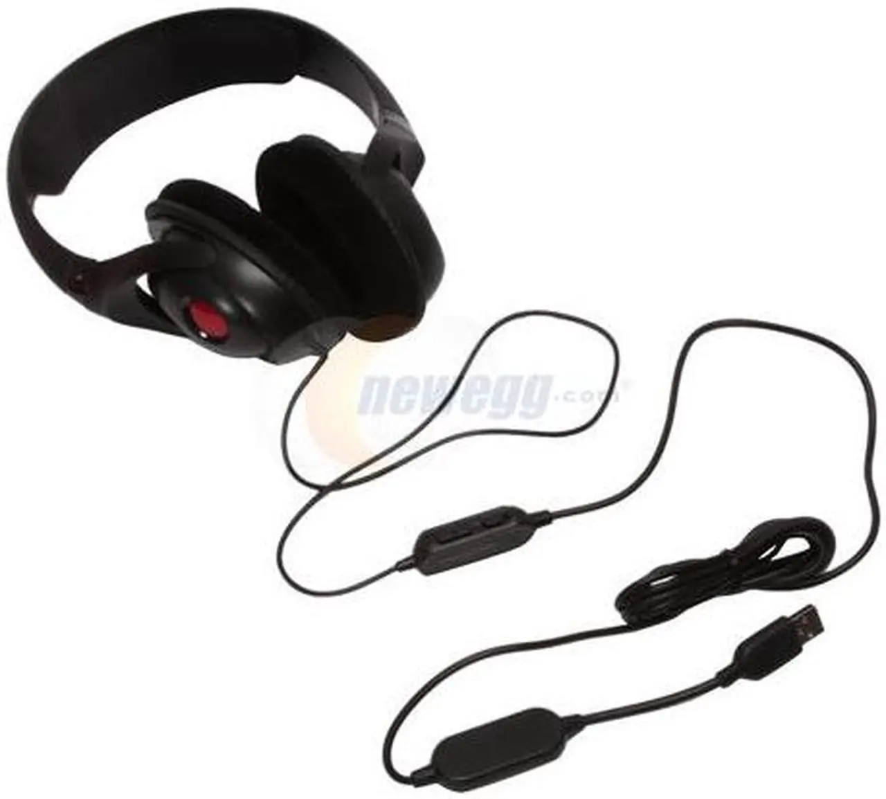 Alt view image 6 of 12 - Creative Fatal1ty HS-1000 USB Connector Circumaural Gaming Headset