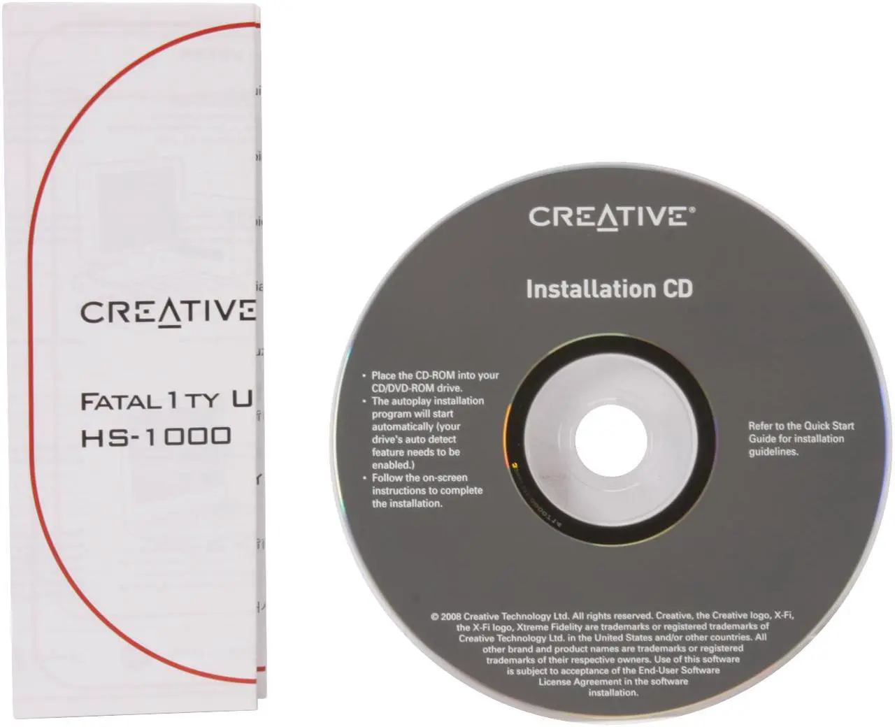 Alt view image 11 of 12 - Creative Fatal1ty HS-1000 USB Connector Circumaural Gaming Headset