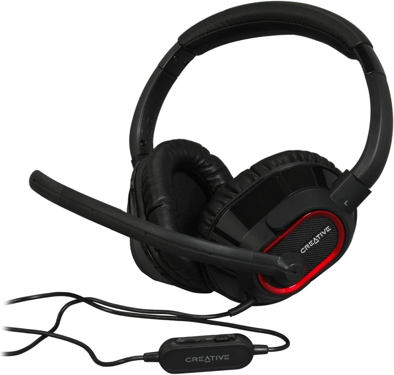 Alt view image 2 of 7 - Creative Fatal1ty Professional Series Gaming Headset MKII