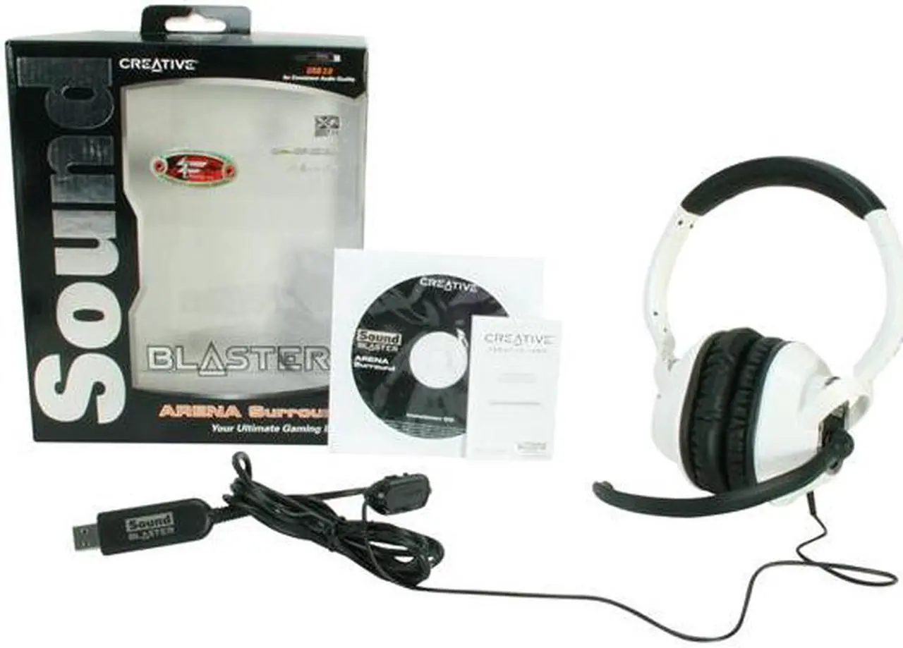 Alt view image 9 of 9 - Creative Sound Blaster Arena Surround USB Gaming Headset