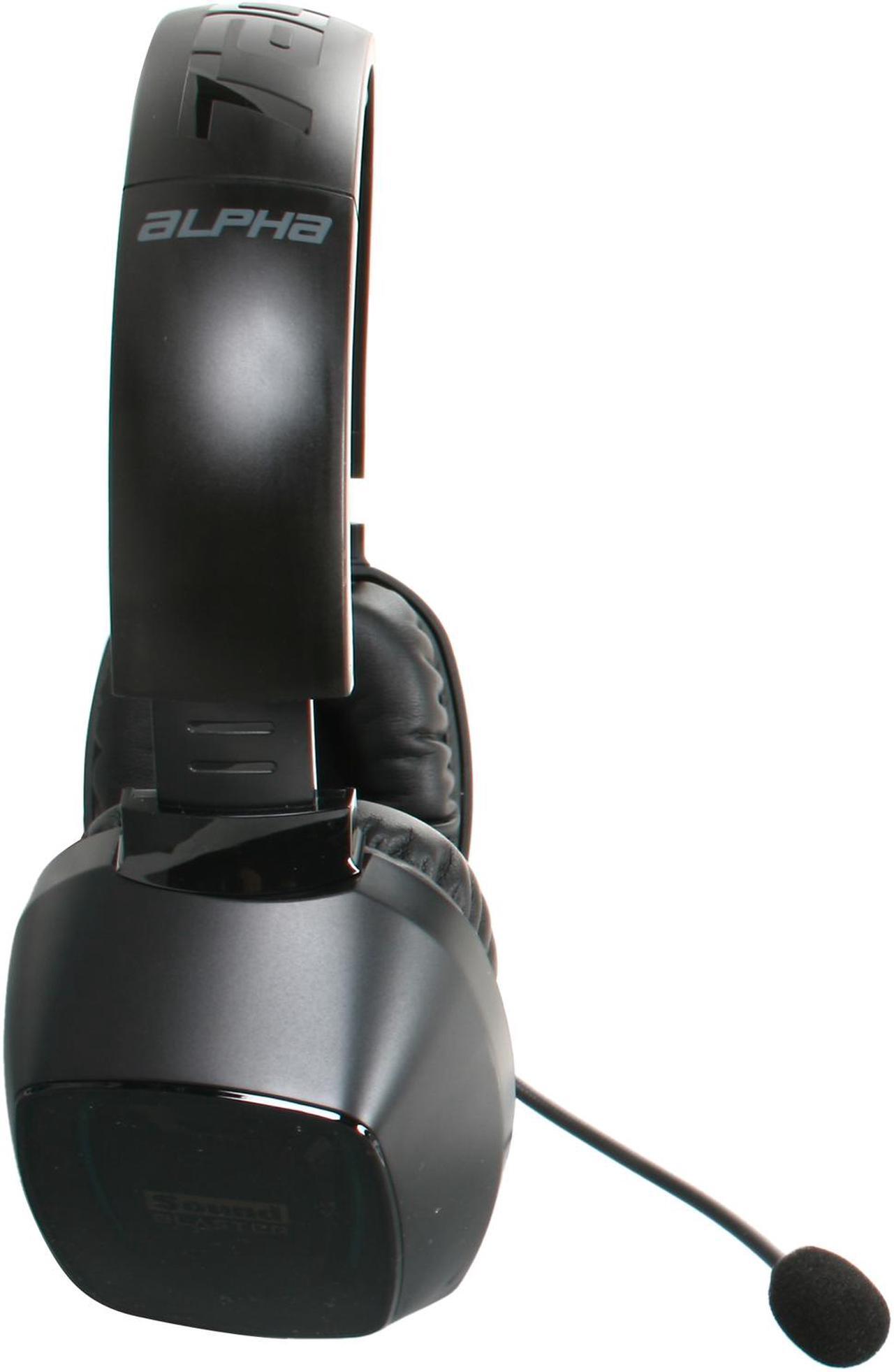 Alt view image 3 of 6 - Creative Sound Blaster Tactic 3D Alpha 3.5mm/ USB Connector Circumaural Gaming Headset