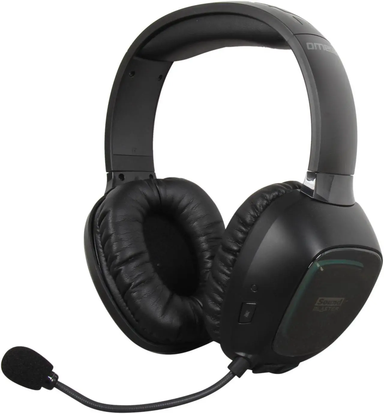 Alt view image 4 of 8 - Creative  Circumaural  Sound Blaster Tactic 3D Omega Headset