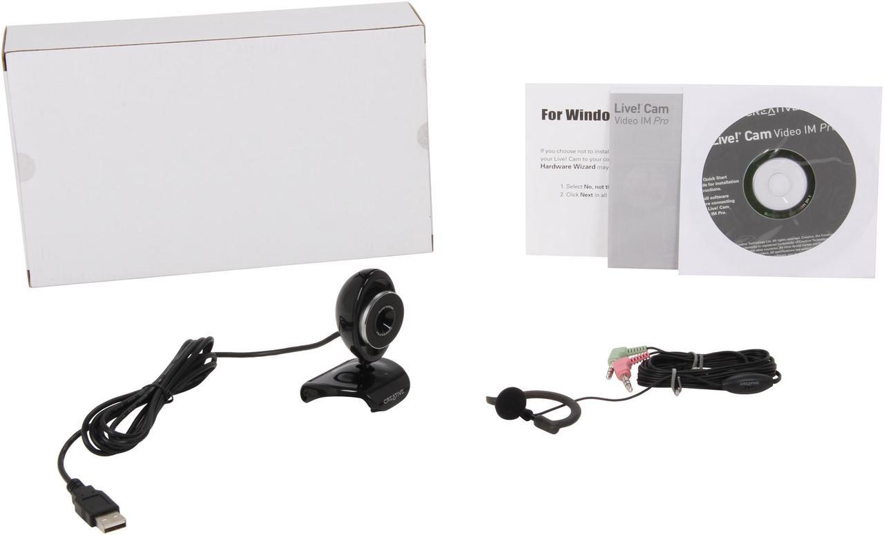 Alt view image 6 of 6 - Creative VF0410 Live! Cam Video IM Pro USB 2.0 WebCam