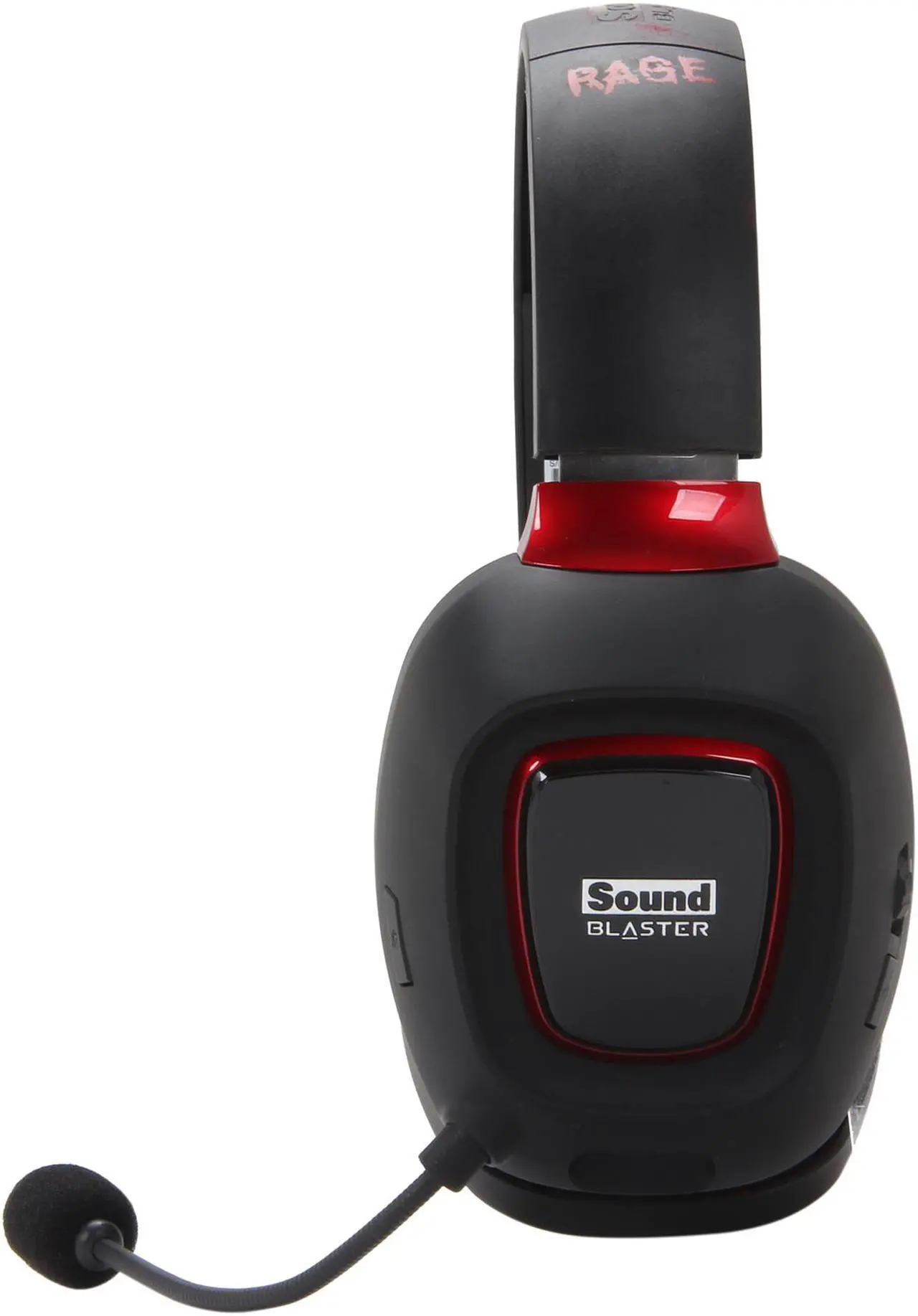 Alt view image 3 of 7 - Creative Sound Blaster Tactic3D Rage USB Connector Circumaural Gaming Headset