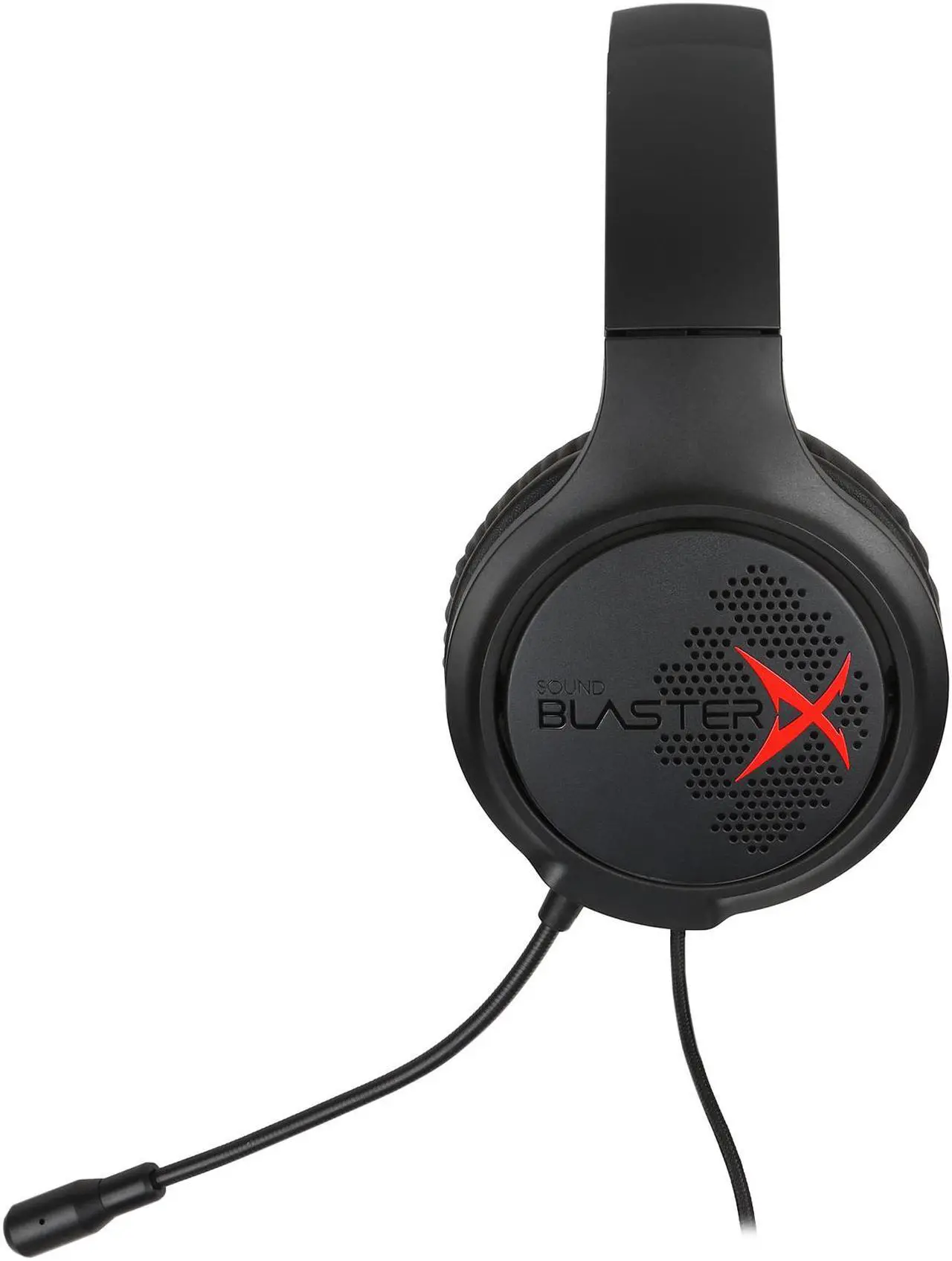 Alt view image 3 of 8 - Creative Sound BlasterX H3 Portable Analog Gaming Headset