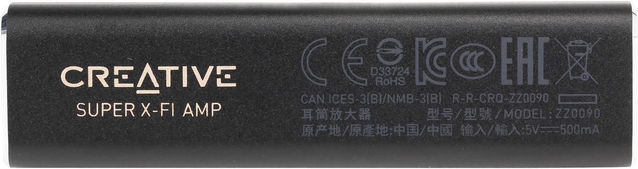 Alt view image 5 of 6 - Creative Labs SXFI AMP SUPER X-FI® Headphone AMP For Android Users