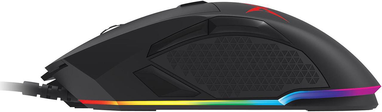 Siege M04 Precision Gaming Mouse with RGB Lighting, PixArt PMW3360 Sensor, 12000 DPI