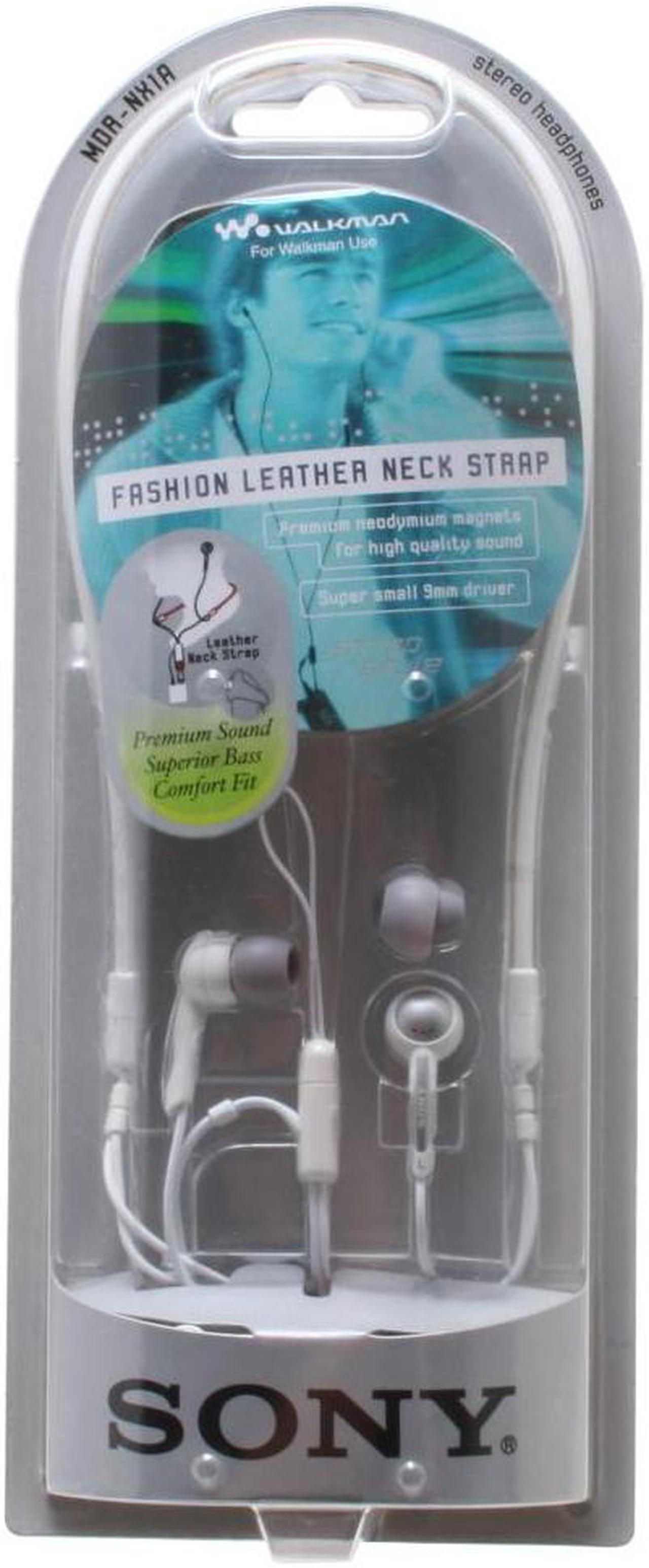 Main image of SONY MDR-NX1A/WHITE 3.5mm Connector Canal Neck Strap Headphones