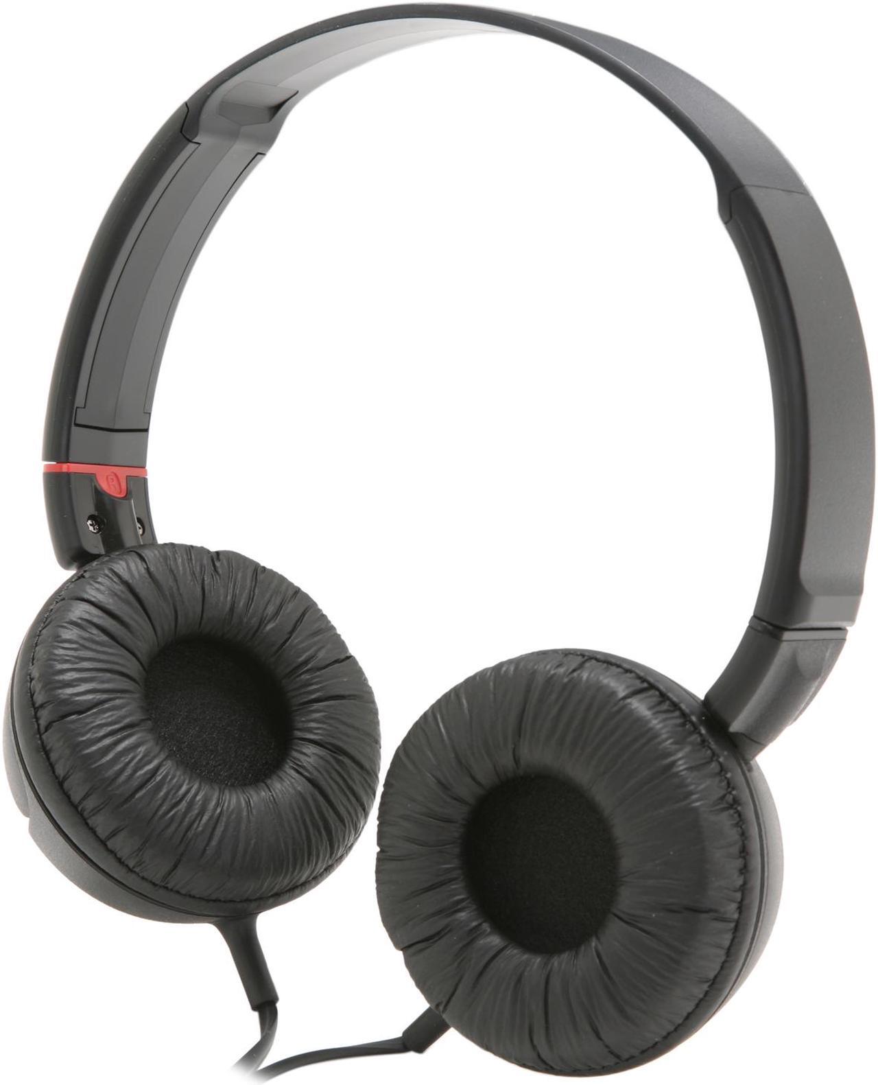 Alt view image 3 of 5 - SONY Black MDR-ZX100/BLK 3.5mm Connector Supra-aural Stereo Headphone