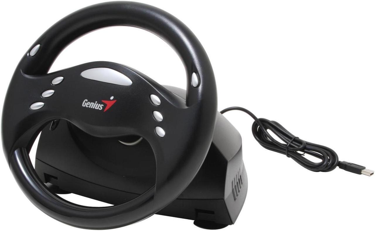 Alt view image 2 of 4 - Genius SpeedWheel 3 SE High-Speed Racing Wheel System for PC games