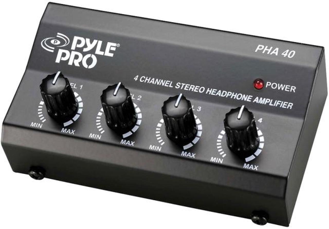 Main image of Pyle Pro PHA40 Heapones 4 Channel Amplifier