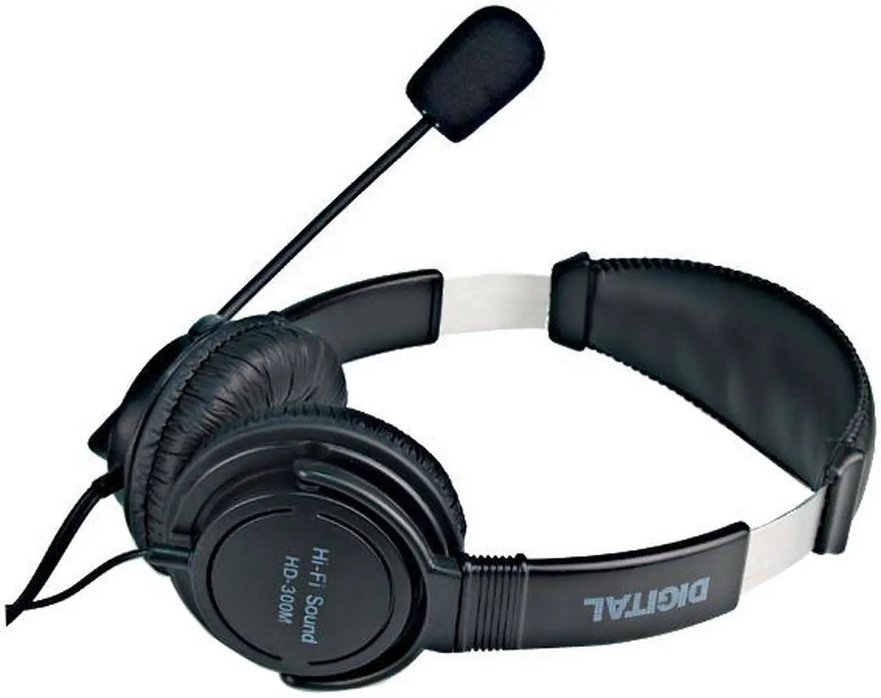 Alt view image 3 of 6 - Rosewill 2 x 3.5mm Connector Circumaural Multimedia Stereo Headset - RH-001