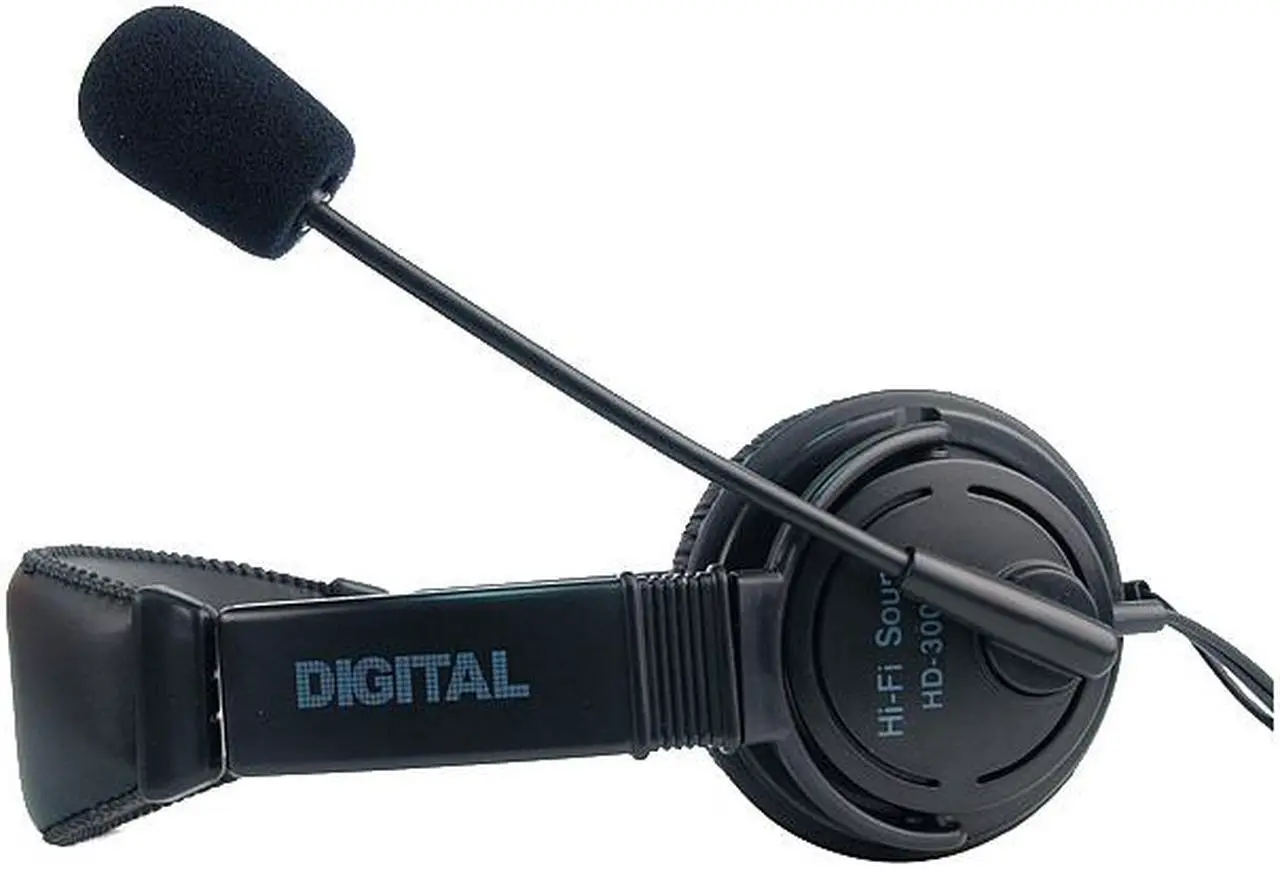 Alt view image 5 of 6 - Rosewill 2 x 3.5mm Connector Circumaural Multimedia Stereo Headset - RH-001