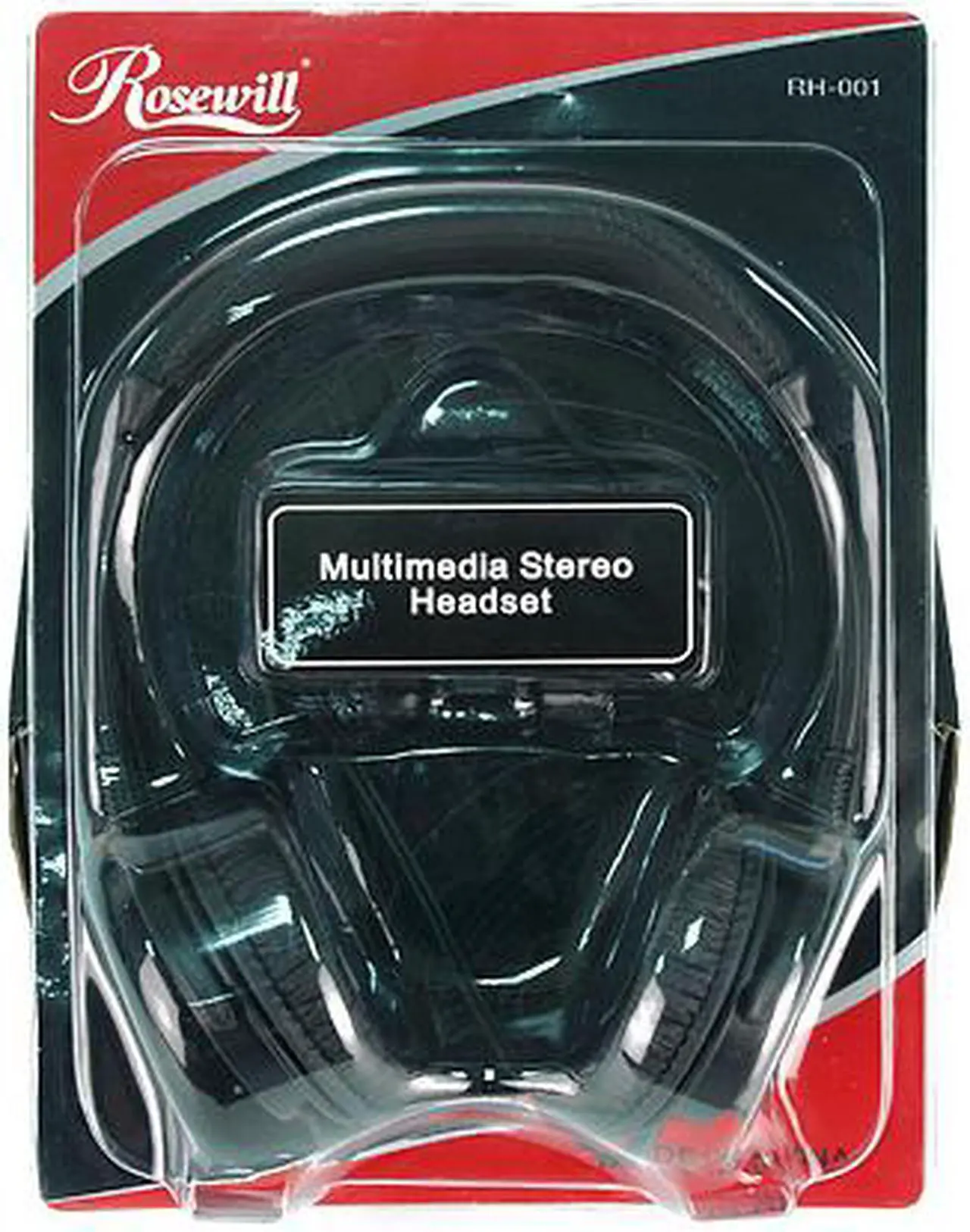 Alt view image 6 of 6 - Rosewill 2 x 3.5mm Connector Circumaural Multimedia Stereo Headset - RH-001