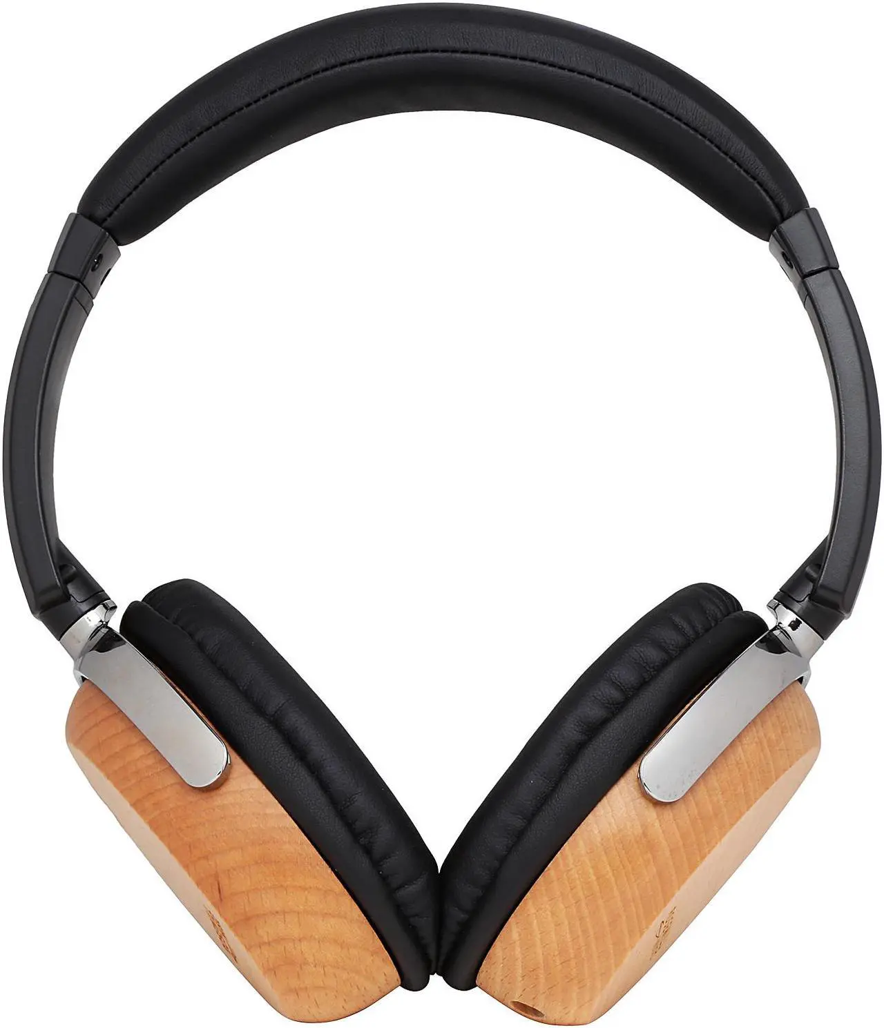 Alt view image 4 of 7 - Rosewill Prelude On-Ear Wood Headphones, In-Line Volume Control Switch and Microphone, Genuine Beech Wood Swivel Ear Cups, RWH-001