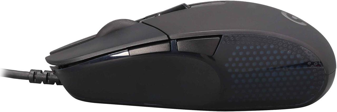 Alt view image 3 of 4 - Logitech G302 Daedalus Prime Moba 910-004205 Black 6 Buttons 1 x Wheel USB Wired Delta Zero sensor Gaming Mouse