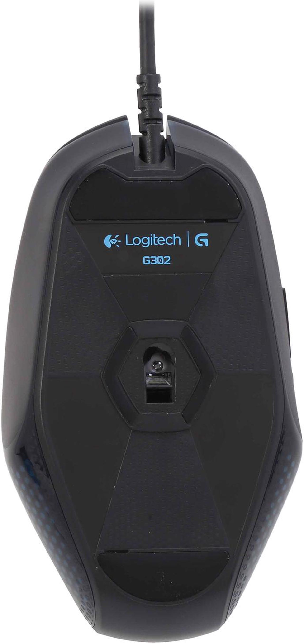 Alt view image 4 of 4 - Logitech G302 Daedalus Prime Moba 910-004205 Black 6 Buttons 1 x Wheel USB Wired Delta Zero sensor Gaming Mouse