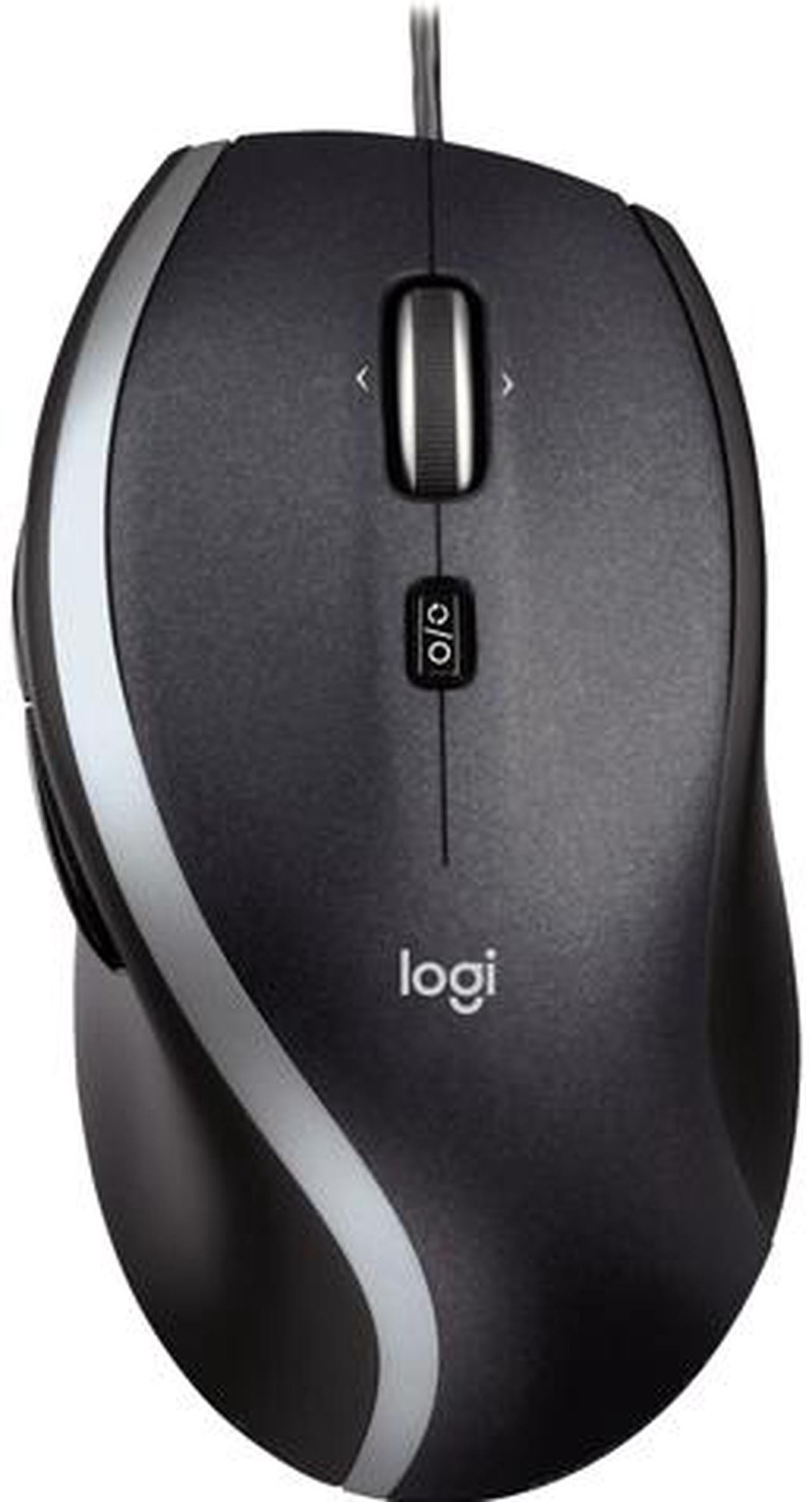 Logitech M500 910-003726 Black 7 Buttons Tilt Wheel USB Wired Laser 1000 dpi Mouse