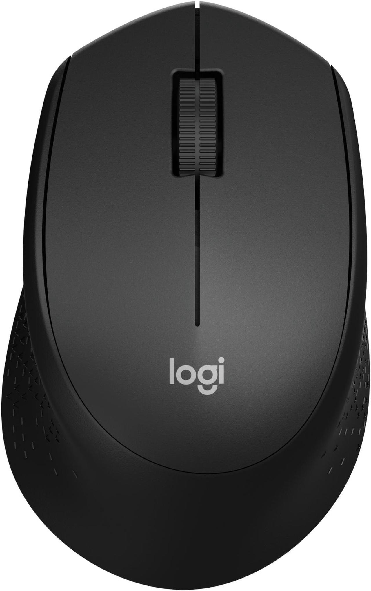 Logitech M330 SILENT Wireless Mouse, 2.4GHz with USB Receiver, Optical Tracking, Quiet & Lightweight, Long Battery Life, for PC, Mac, Laptop, Chromebook