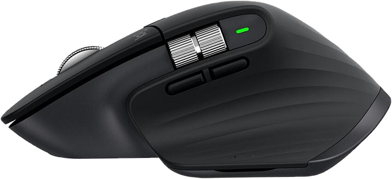 Alt view image 3 of 5 - Logitech MX Master 3 – Advanced Wireless Mouse for Mac, Ultrafast Scrolling, Ergonomic Design, 4000 DPI, Customisation, USB-C, Bluetooth, MacBook Pro,Macbook Air,iMac, iPad Compatible