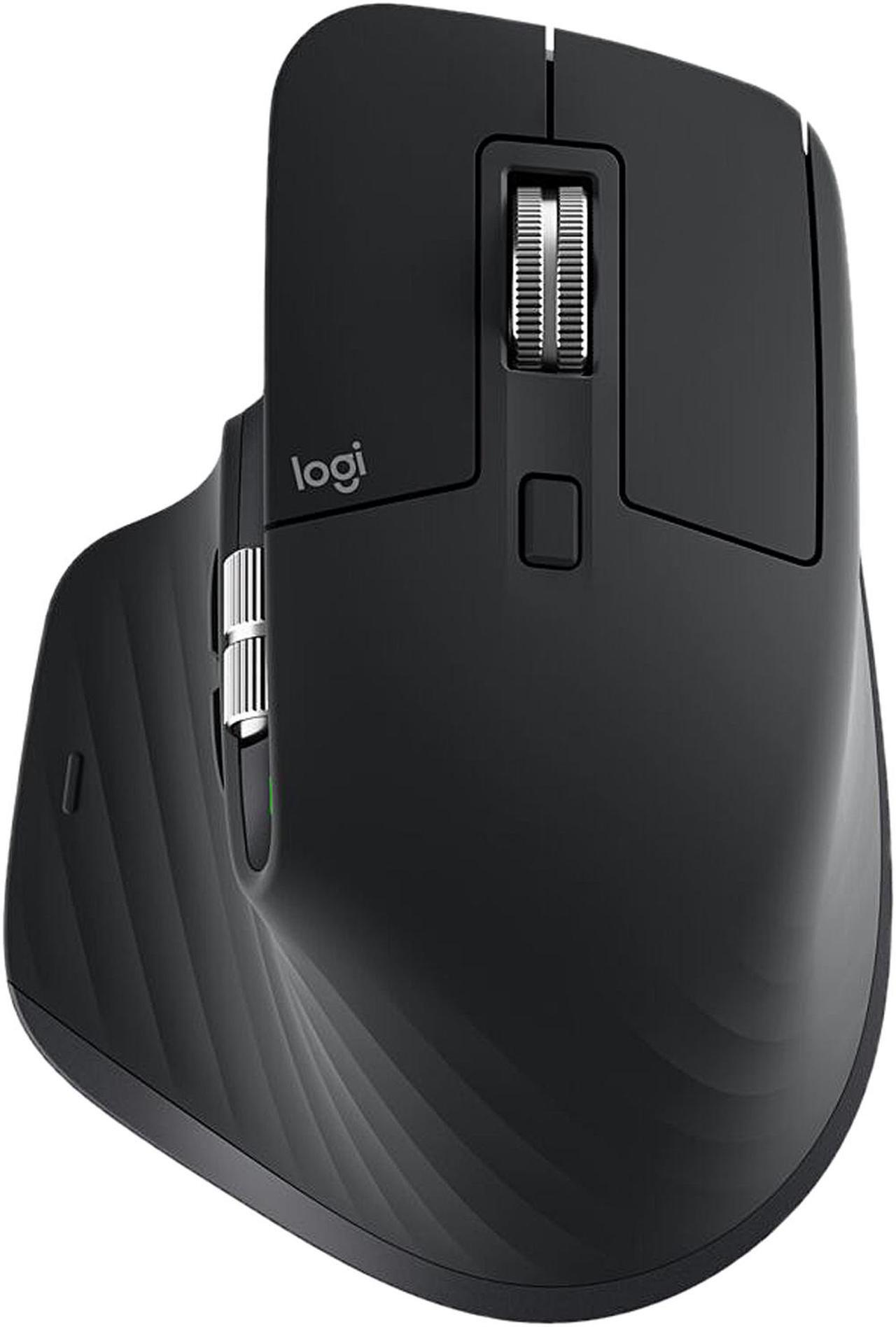 Alt view image 2 of 5 - Logitech MX Master 3 – Advanced Wireless Mouse for Mac, Ultrafast Scrolling, Ergonomic Design, 4000 DPI, Customisation, USB-C, Bluetooth, MacBook Pro,Macbook Air,iMac, iPad Compatible