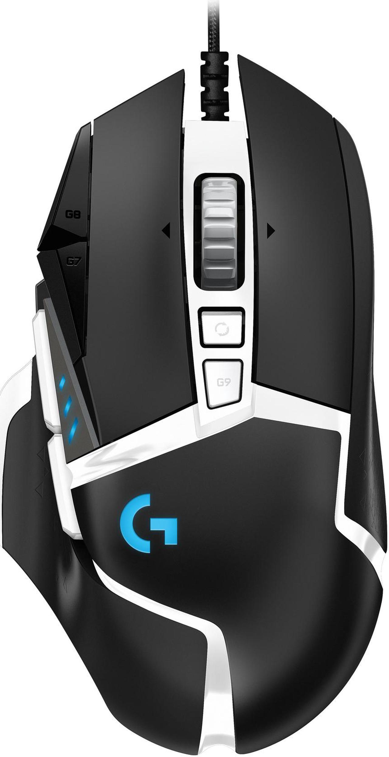 Main image of Logitech G502 SE HERO 910-005728 Black/White 11 Buttons Tilt Wheel Wired Optical Gaming Mouse