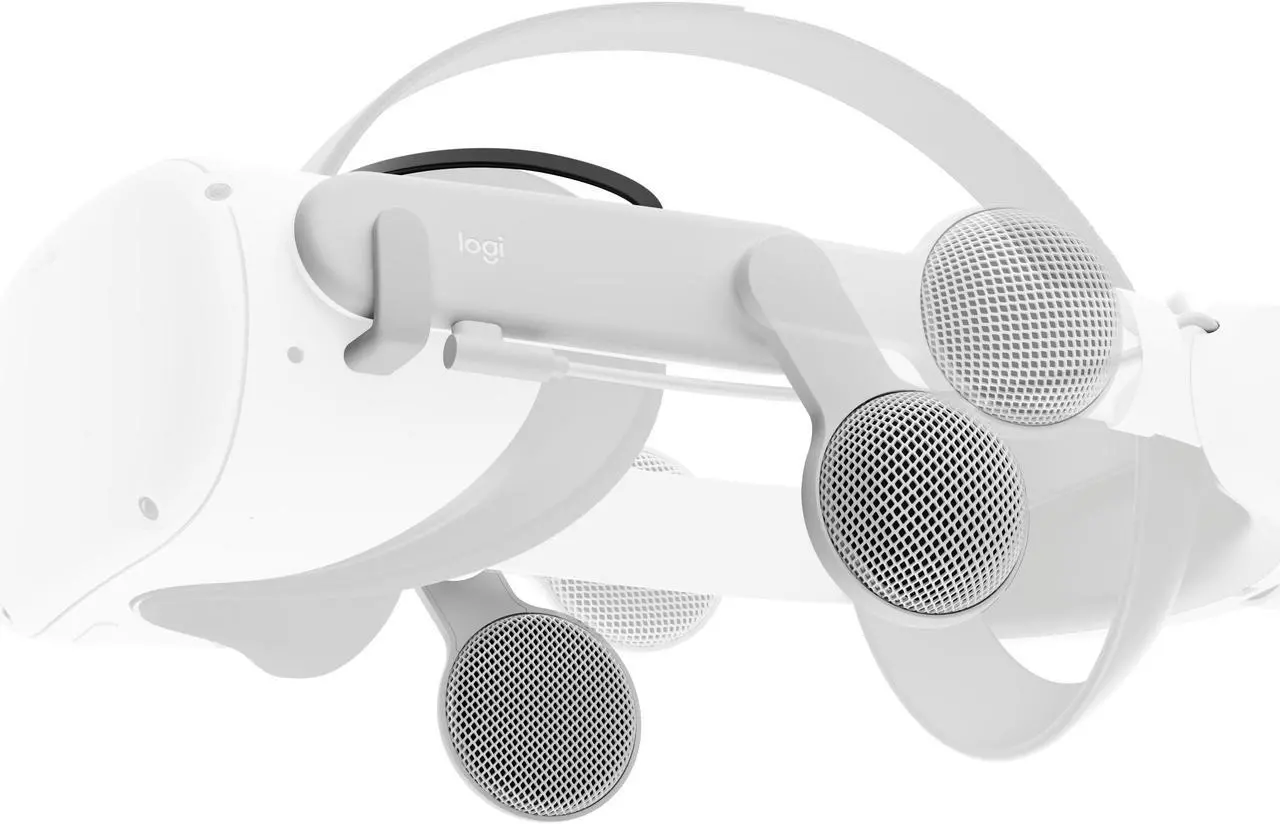 Main image of Logitech Chorus VR Off-Ear Headset for Meta Quest 2 - White
