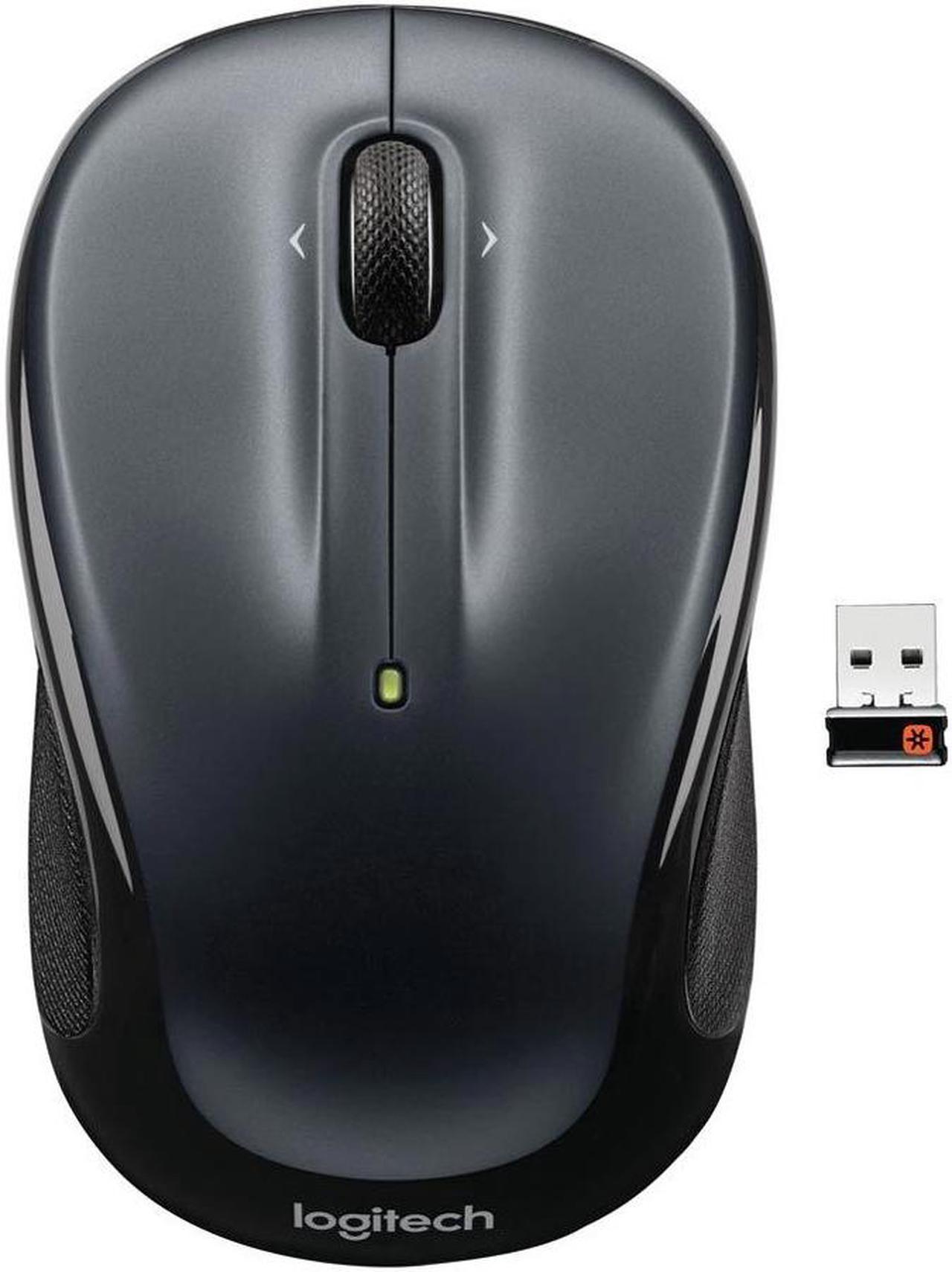 Logitech M325S Wireless Optical 3 Button Mouse - Dark Silver