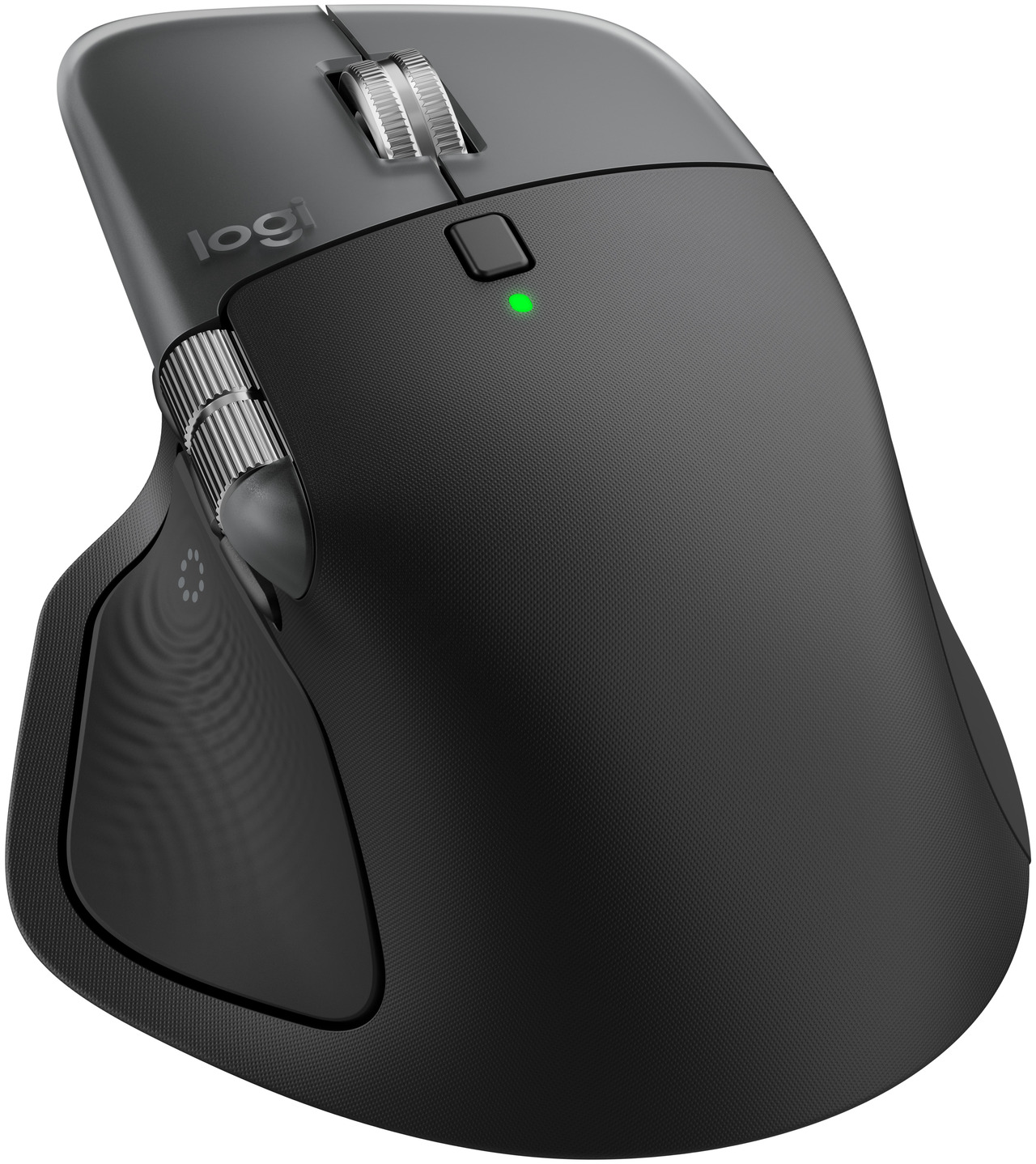 Open Box: Logitech MX Master 4 for Mac - Wireless Bluetooth Mouse with Ultra-fast Scrolling, Ergo, haptic feedback, Customize vibration intensity - Space Black - Newegg.com - Open Box condition - Image 9