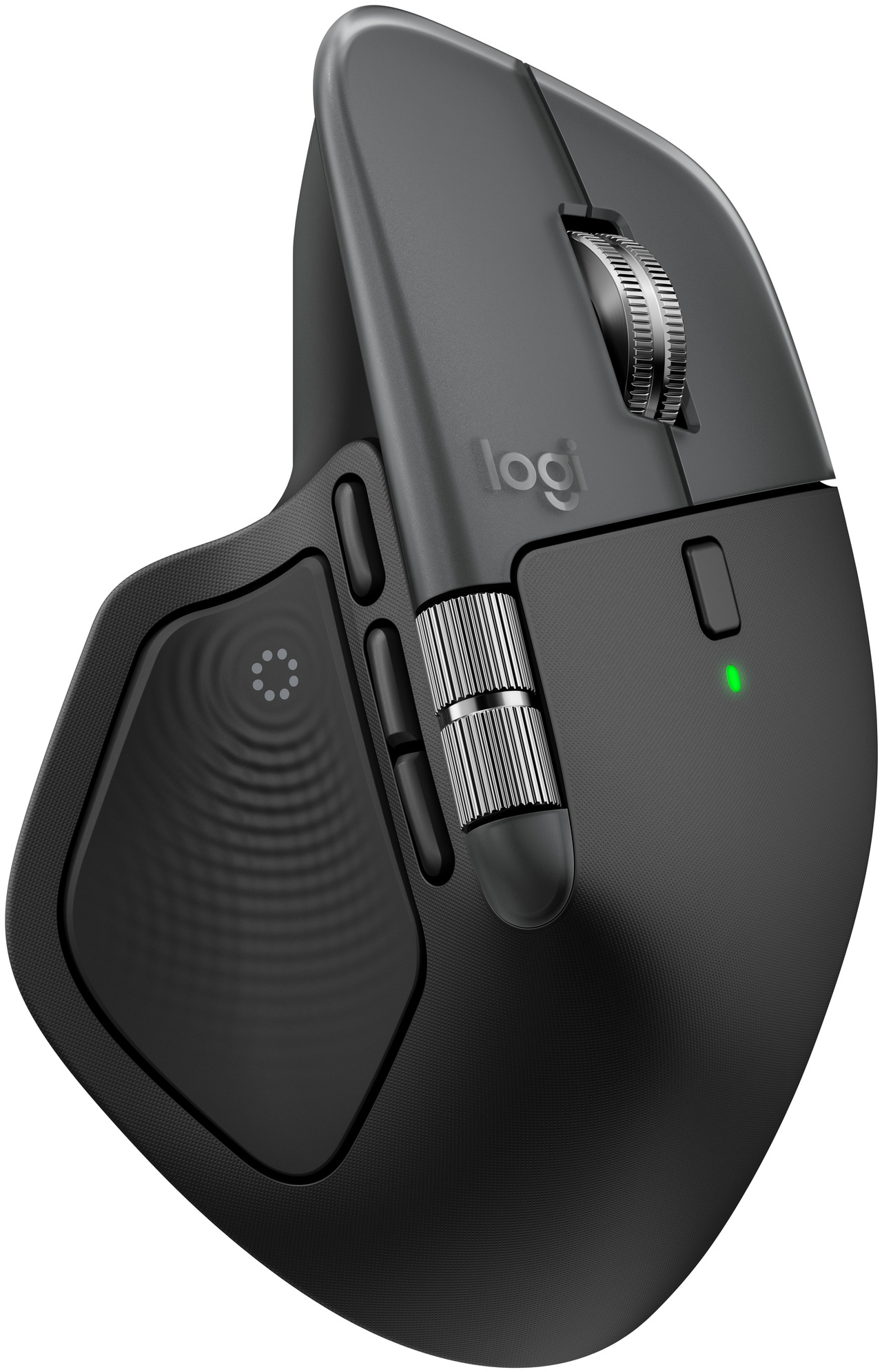 Open Box: Logitech MX Master 4 for Mac - Wireless Bluetooth Mouse with Ultra-fast Scrolling, Ergo, haptic feedback, Customize vibration intensity - Space Black - Newegg.com - Open Box condition - Image 11