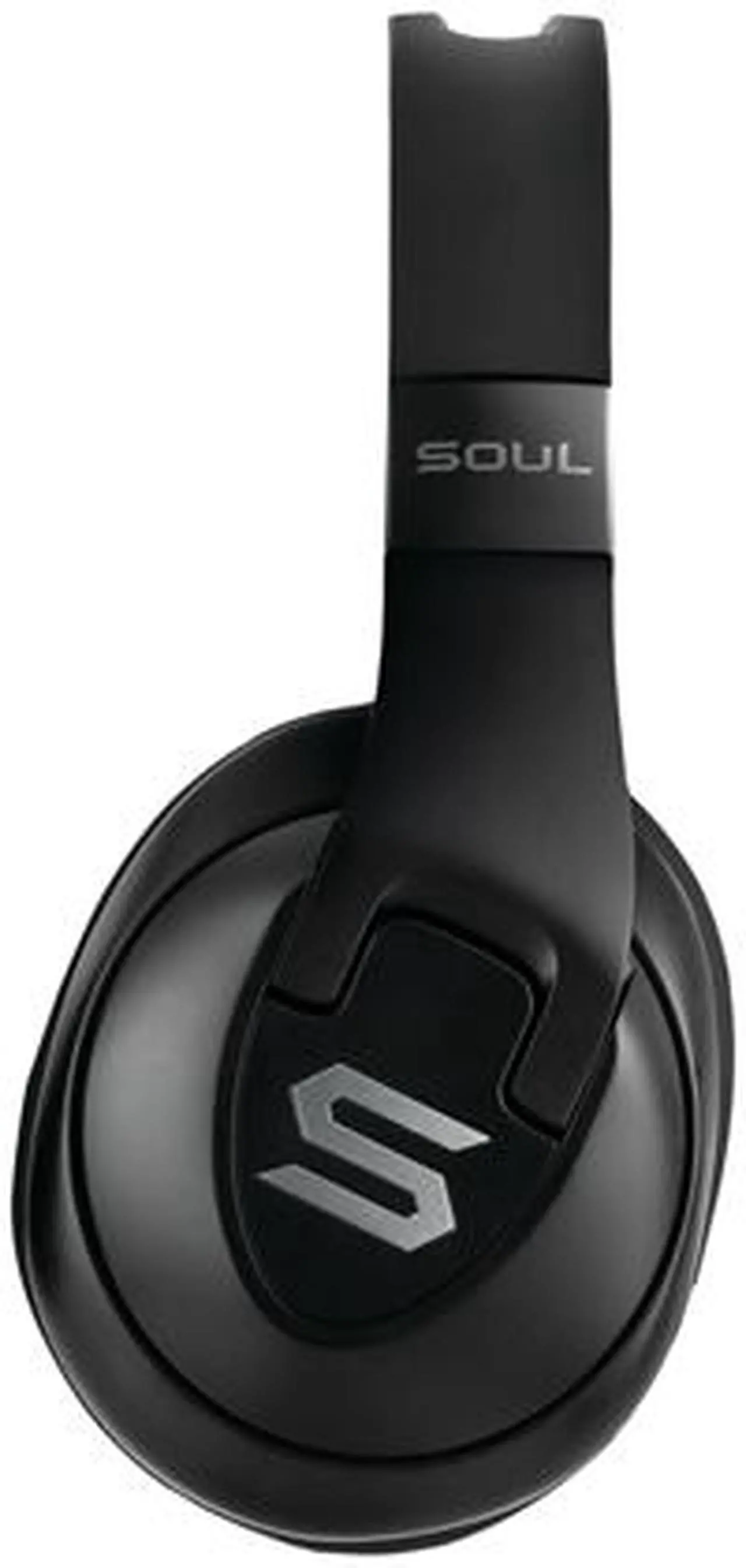 Alt view image 2 of 5 - Soul Electronics X-TRA Black 81970480 X-TRA Bluetooth Over-Ear Sport Headphones