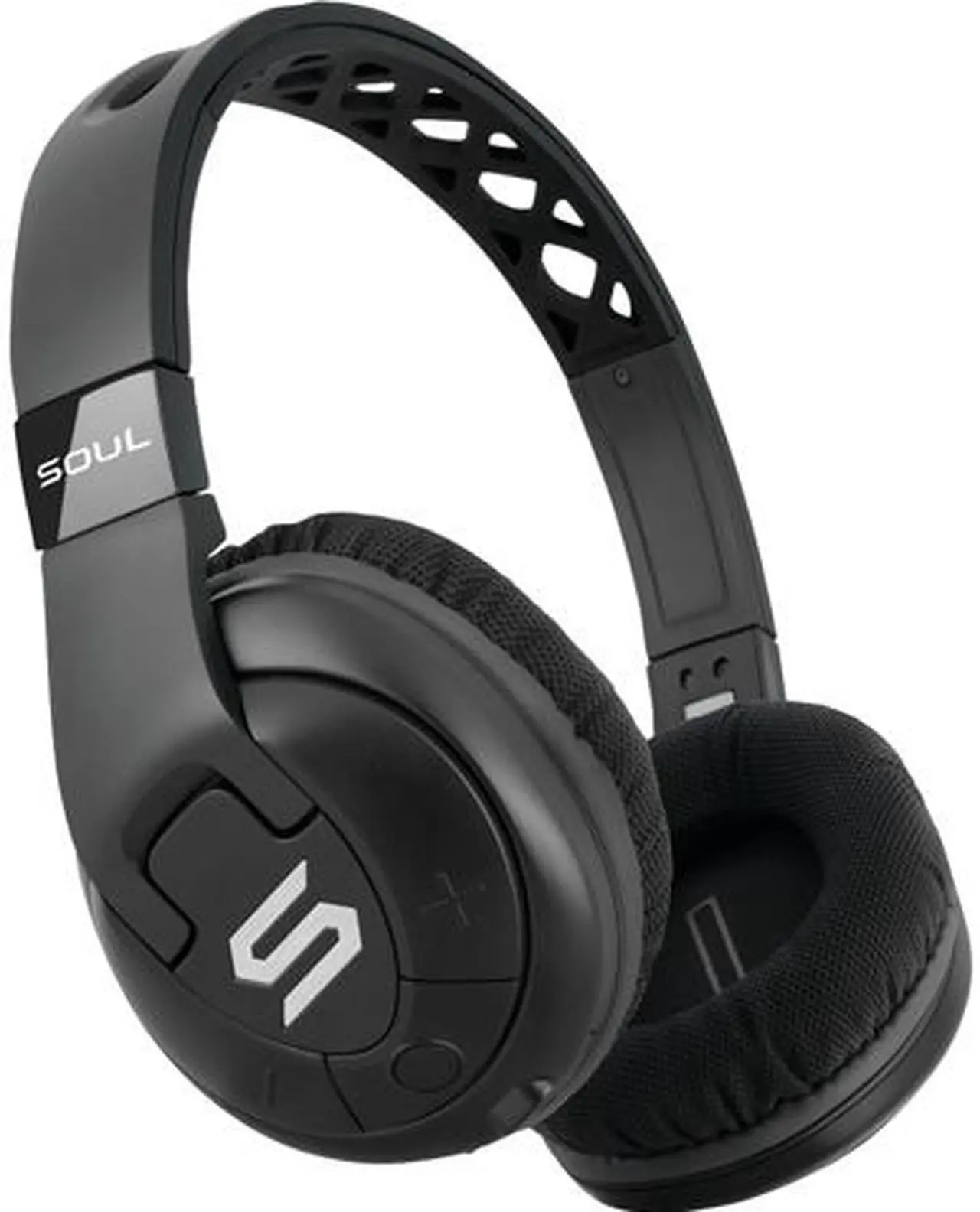 Main image of Soul Electronics X-TRA Black 81970480 X-TRA Bluetooth Over-Ear Sport Headphones