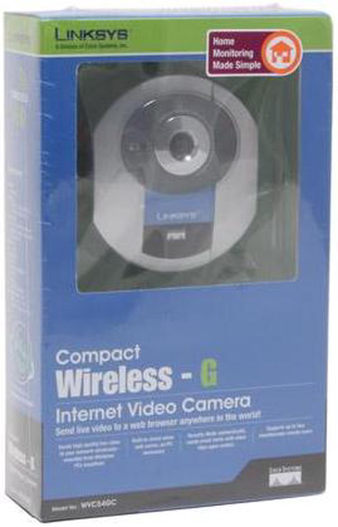 Alt view image 6 of 6 - LINKSYS WVC54GC 320 x 240 MAX Resolution RJ45 Wireless Camera