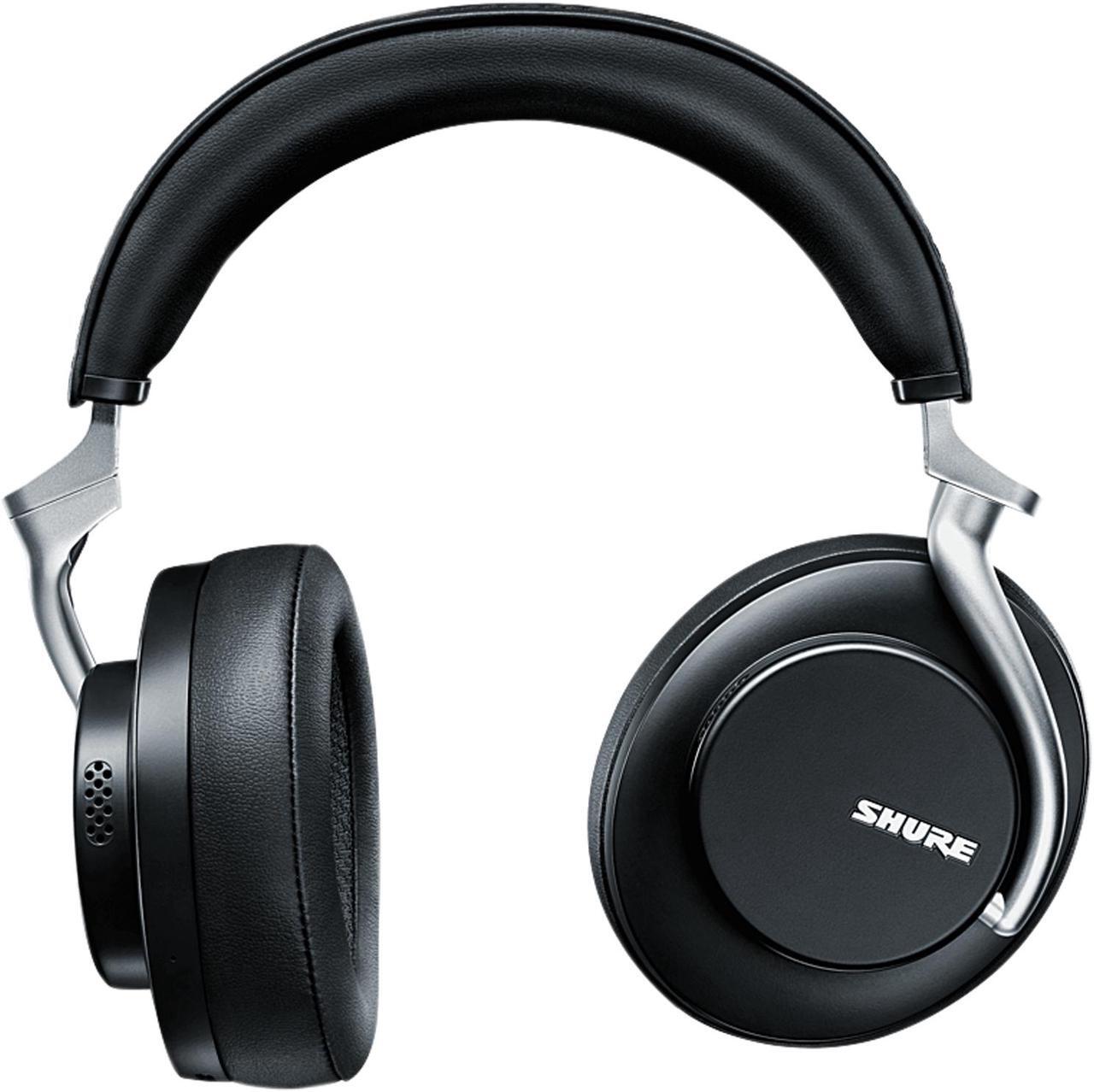 Alt view image 2 of 5 - Shure AONIC 50 (SBH2350-BK) Premium Wireless Noise Cancelling Headphones (Black)