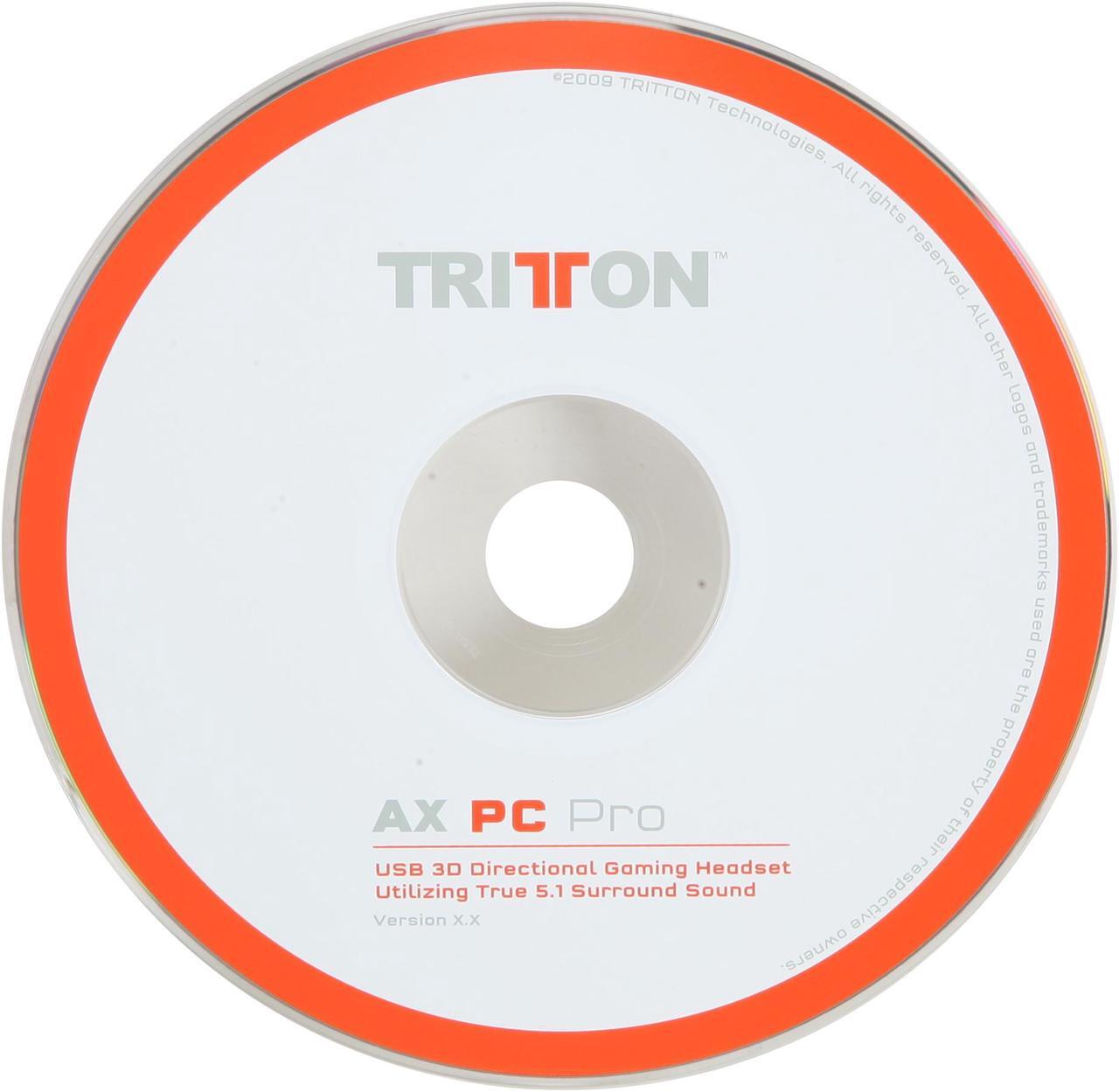 Alt view image 9 of 10 - TRITTON AX PC Pro 5.1 True Surround Sound Headset, 8 Precision Speakers, Designed For PC – USB Input Only