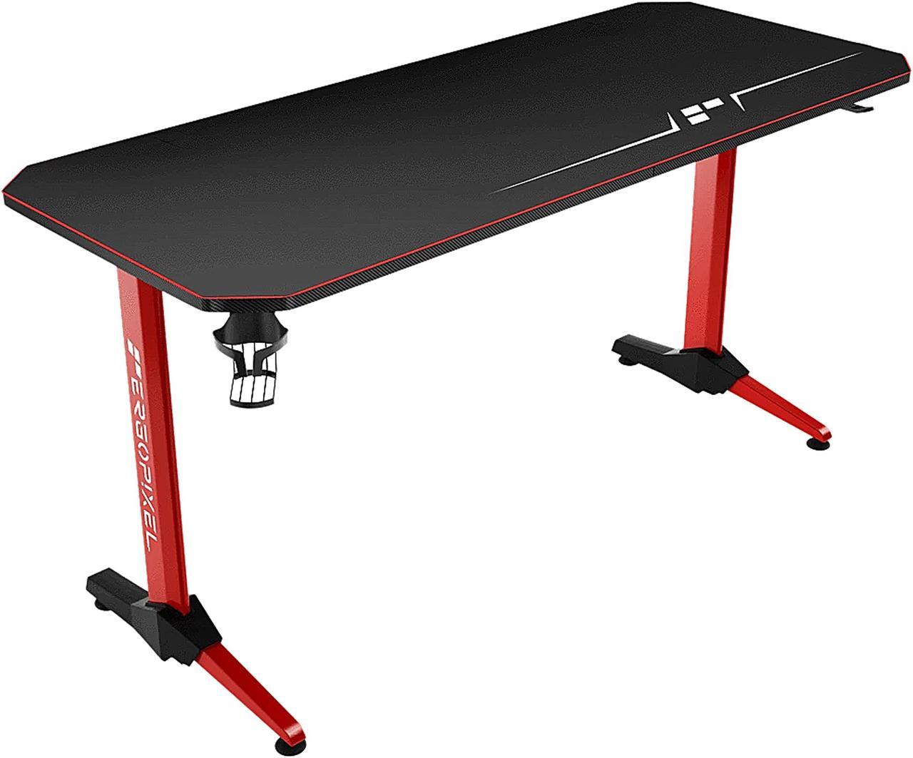 ERGOPIXEL GD-0002 Terra Series Gaming Desk - Red